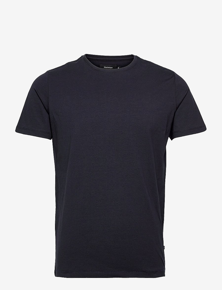 Matinique - Jermalink - kortærmede t-shirts - dark navy - 1