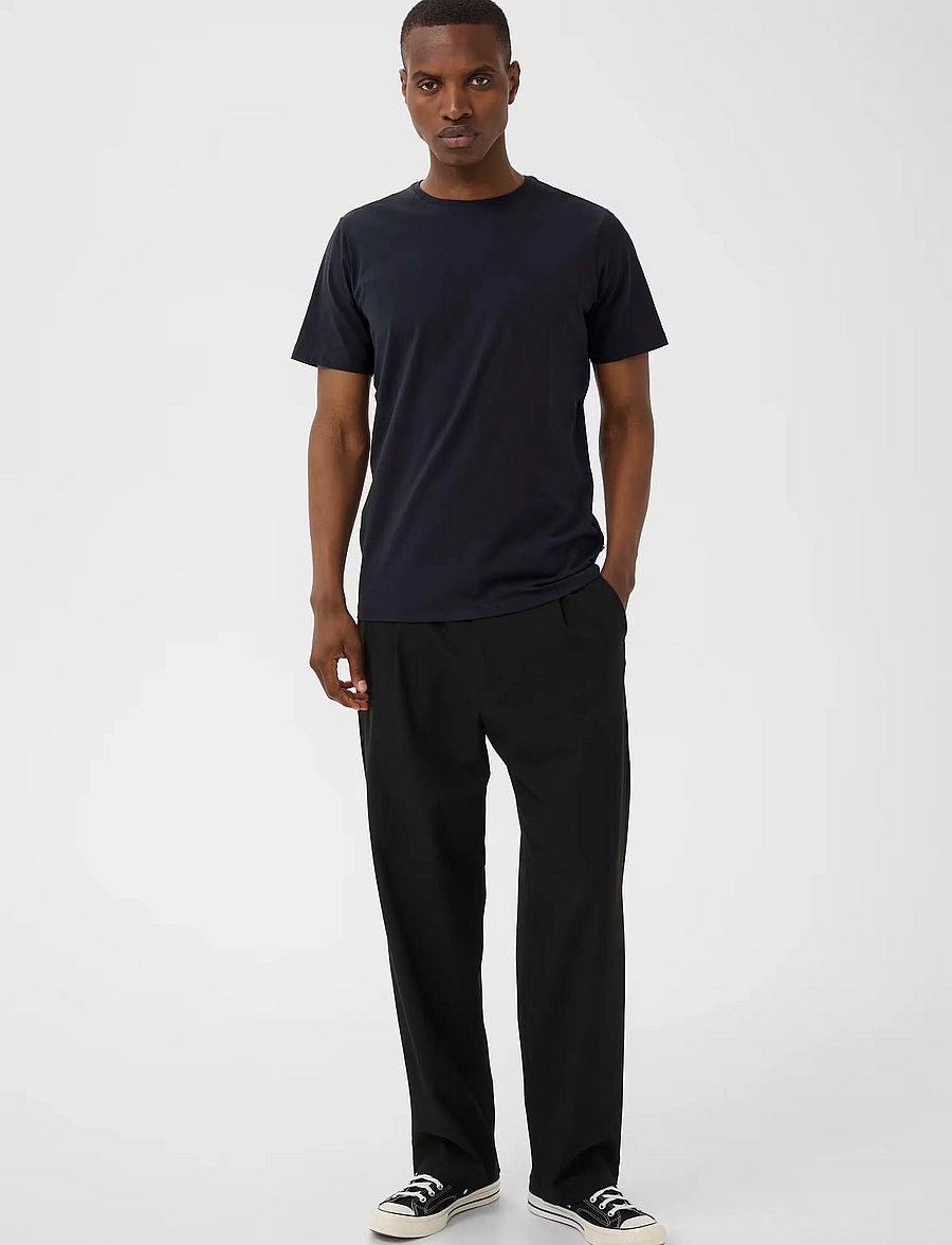 Matinique - Jermalink - kurzärmelige t-shirts - dark navy - 0