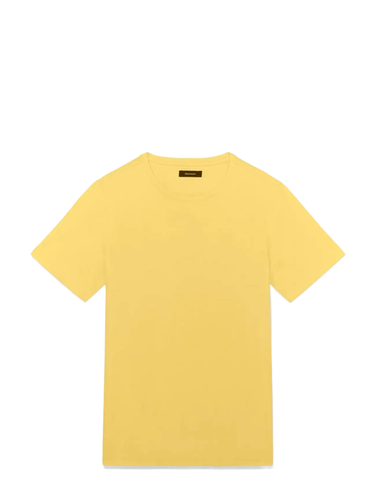 Matinique Jermalink - T-Shirts - GOLDEN CREAM / yellow