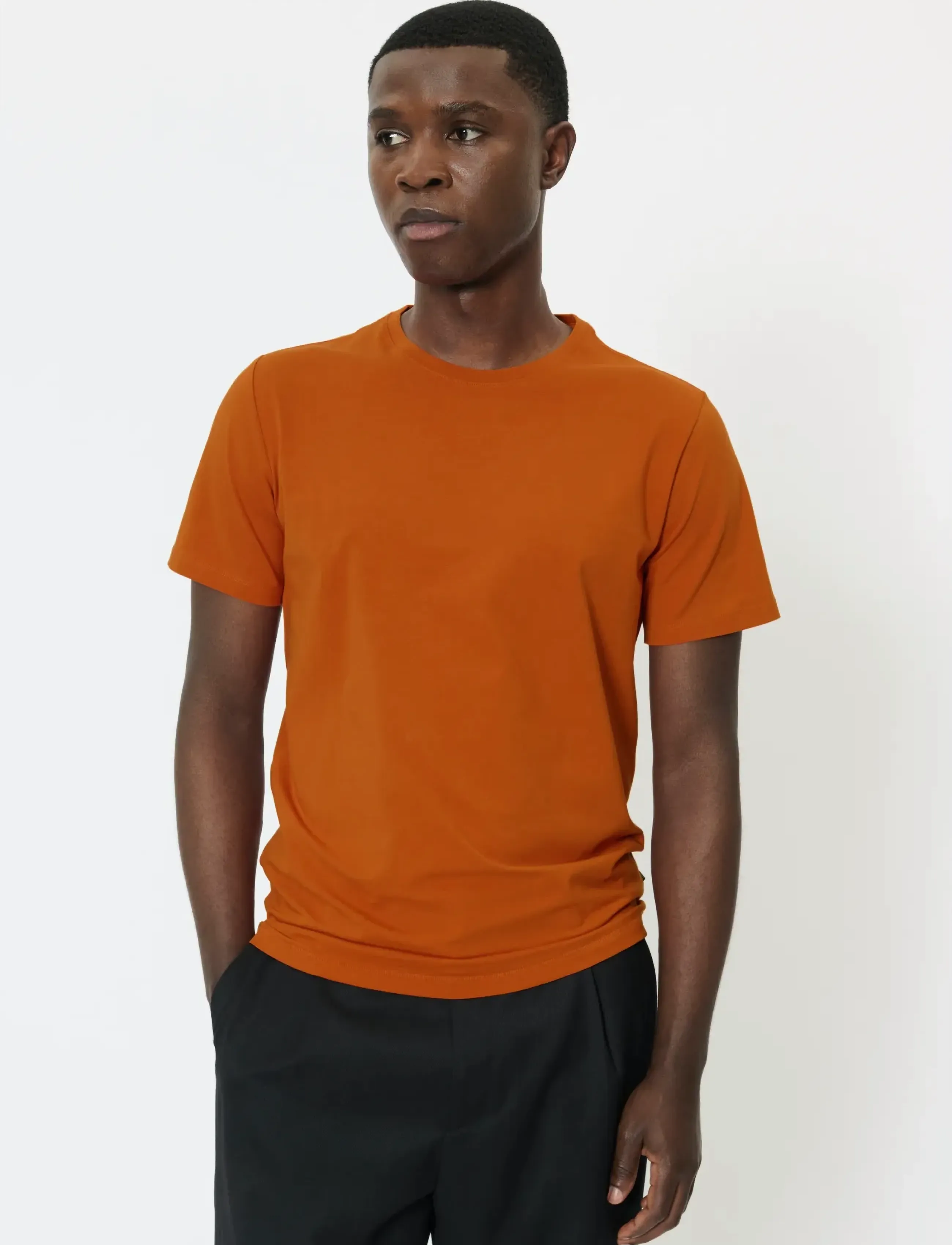 Matinique Jermalink - T-Shirts - GOLD FLAME / orange