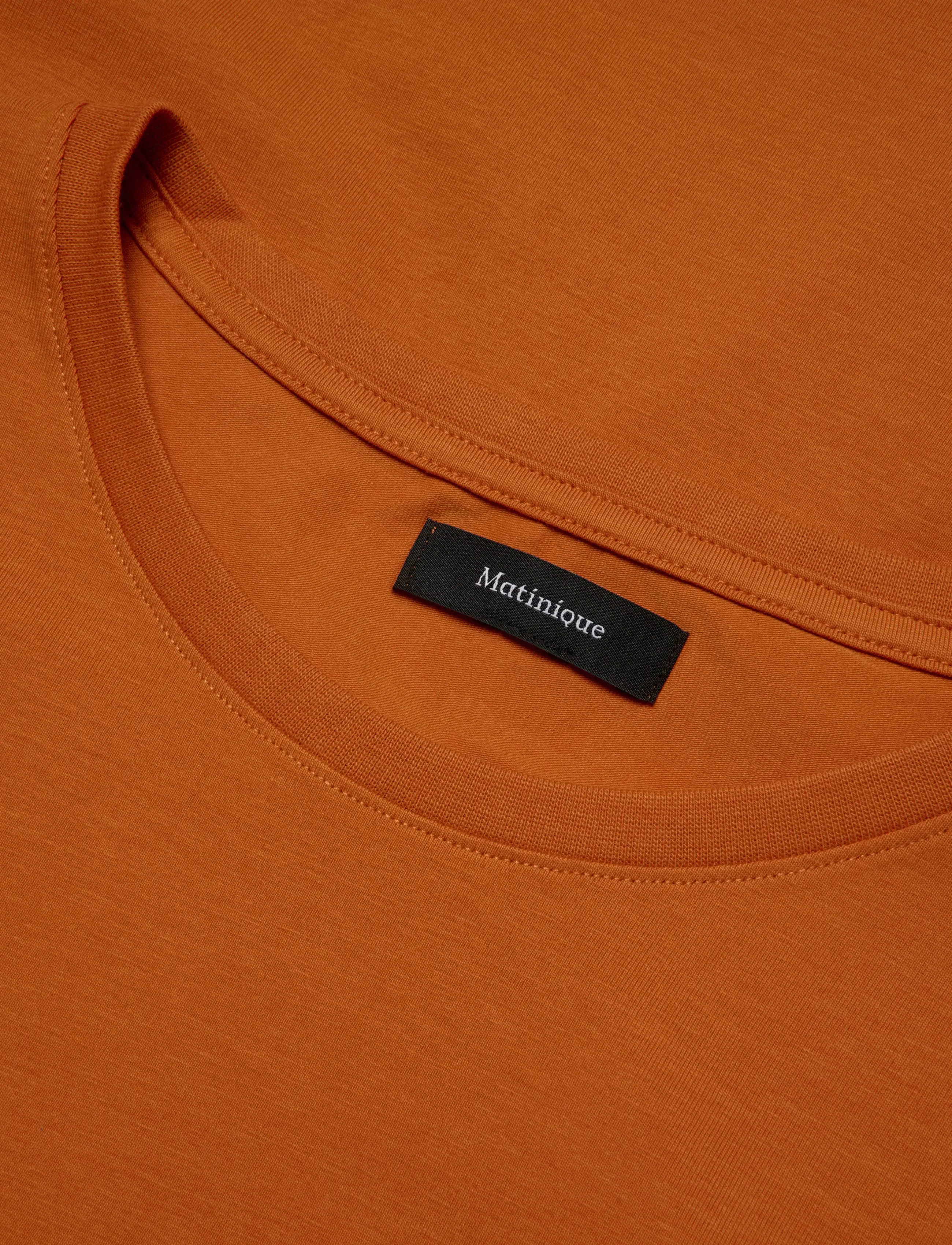 Matinique - Jermalink - kortärmade t-shirts - gold flame - 5
