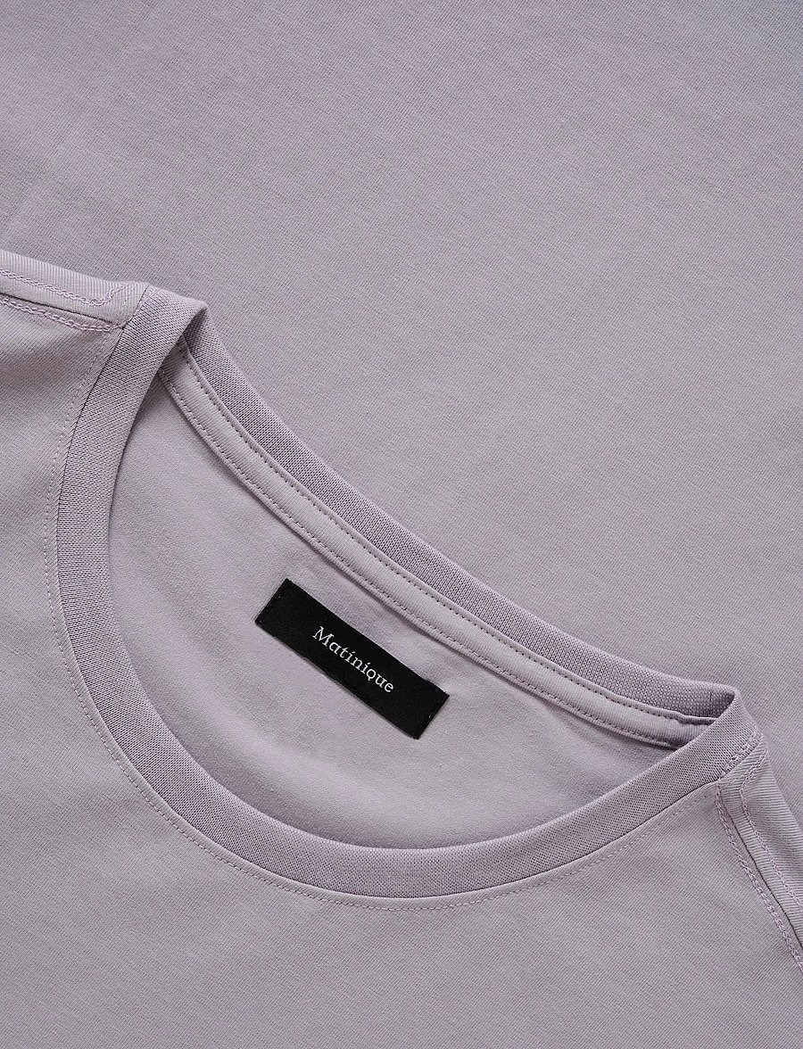 Matinique - Jermalink - kurzärmelige t-shirts - lavender aura - 5