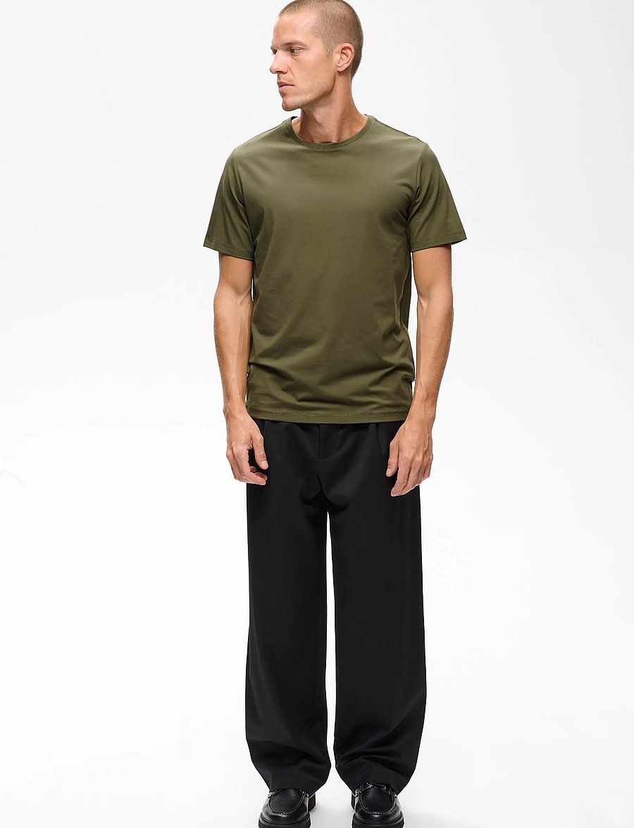 Matinique - Jermalink - kurzärmelige t-shirts - olive night - 2