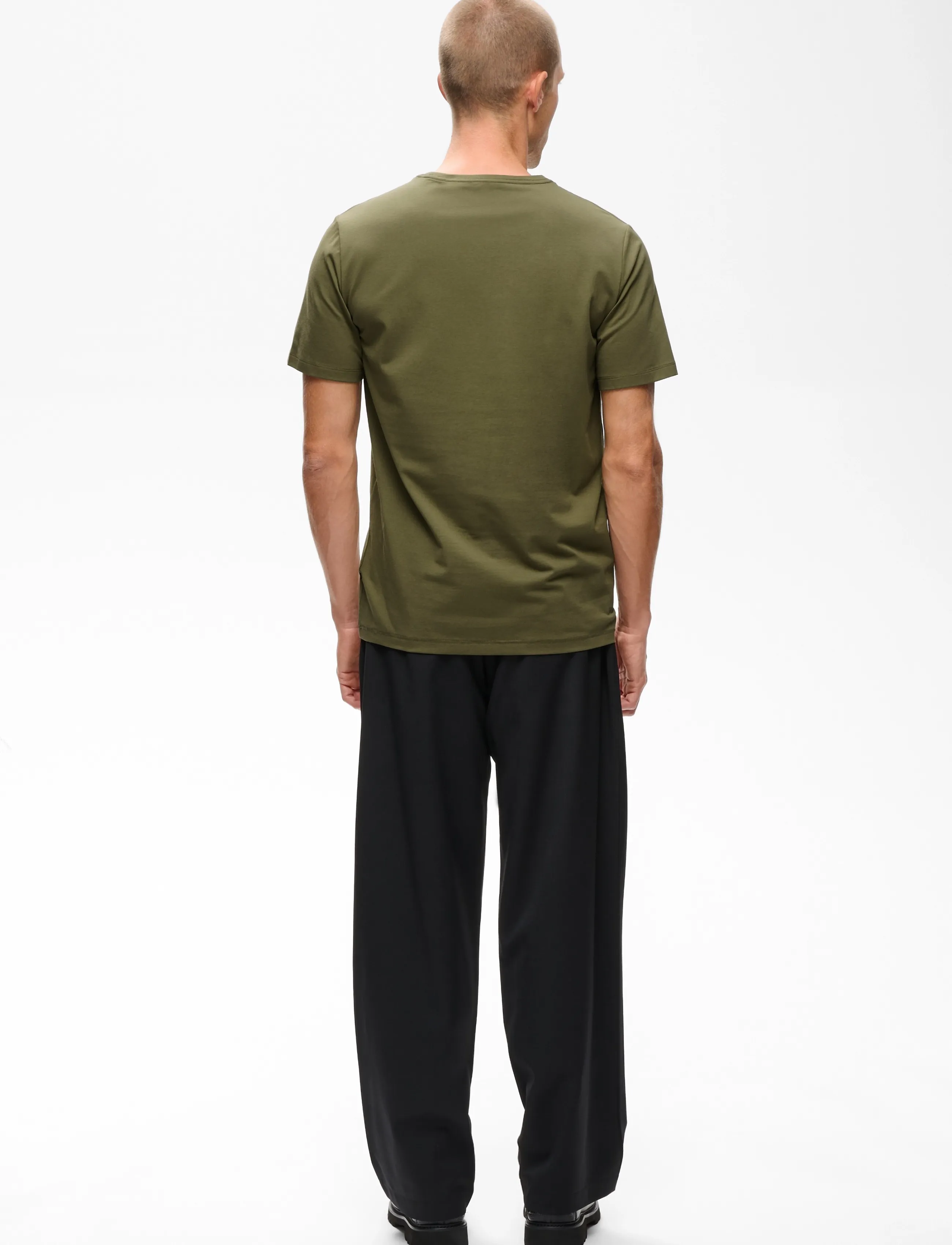 Matinique - Jermalink - kurzärmelige t-shirts - olive night - 3