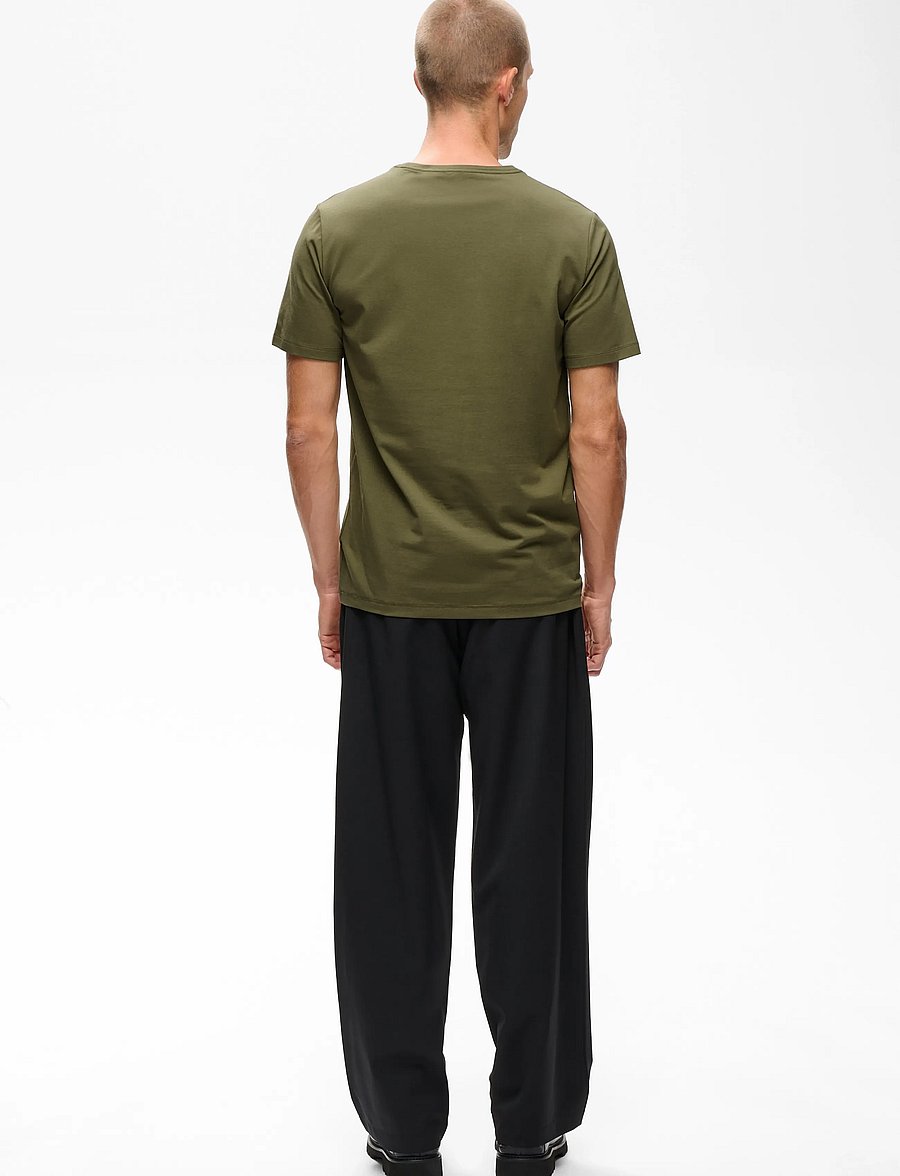 Matinique - Jermalink - kurzärmelige t-shirts - olive night - 3