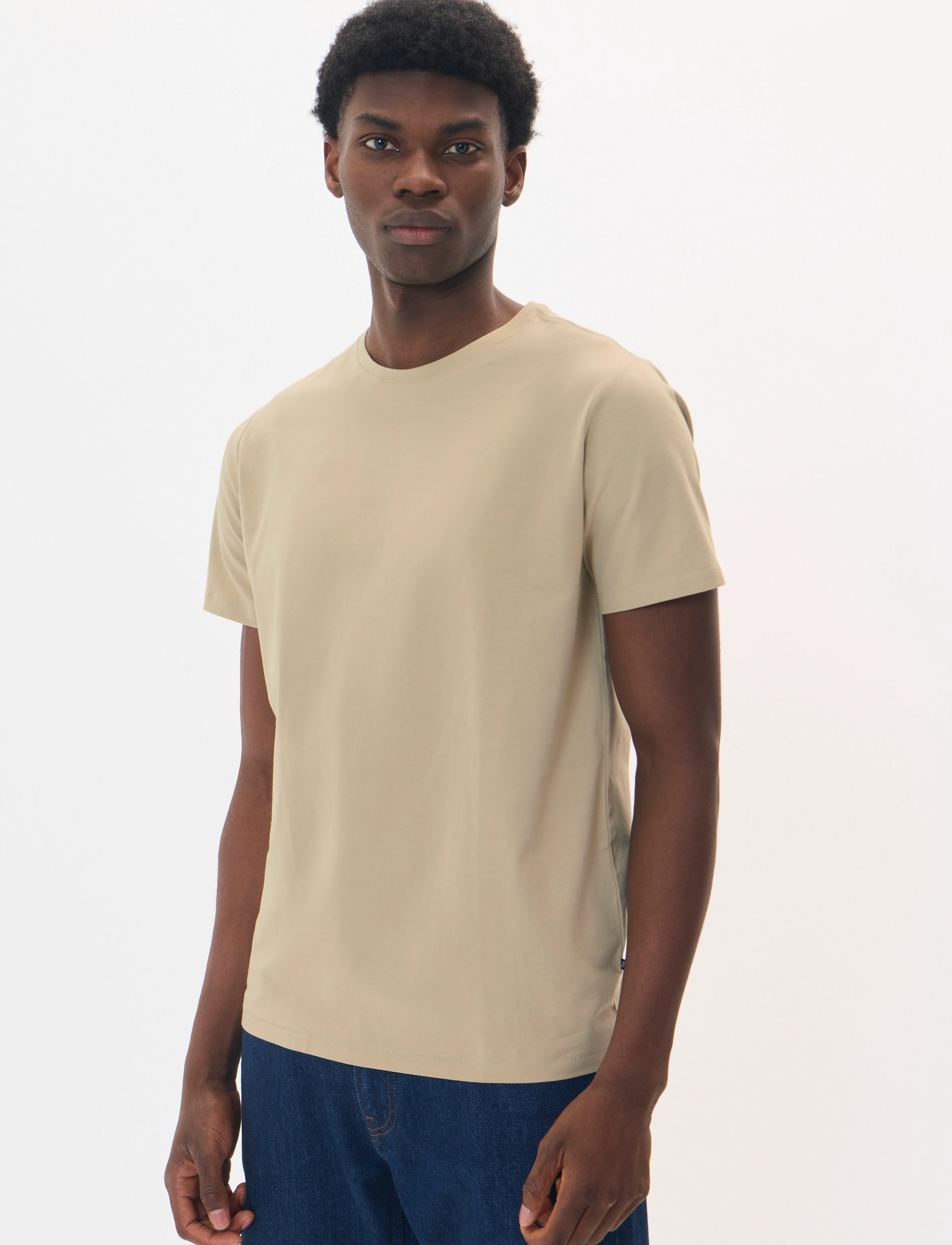 Matinique Jermalink - T-Shirts - PLAZA TAUPE / beige