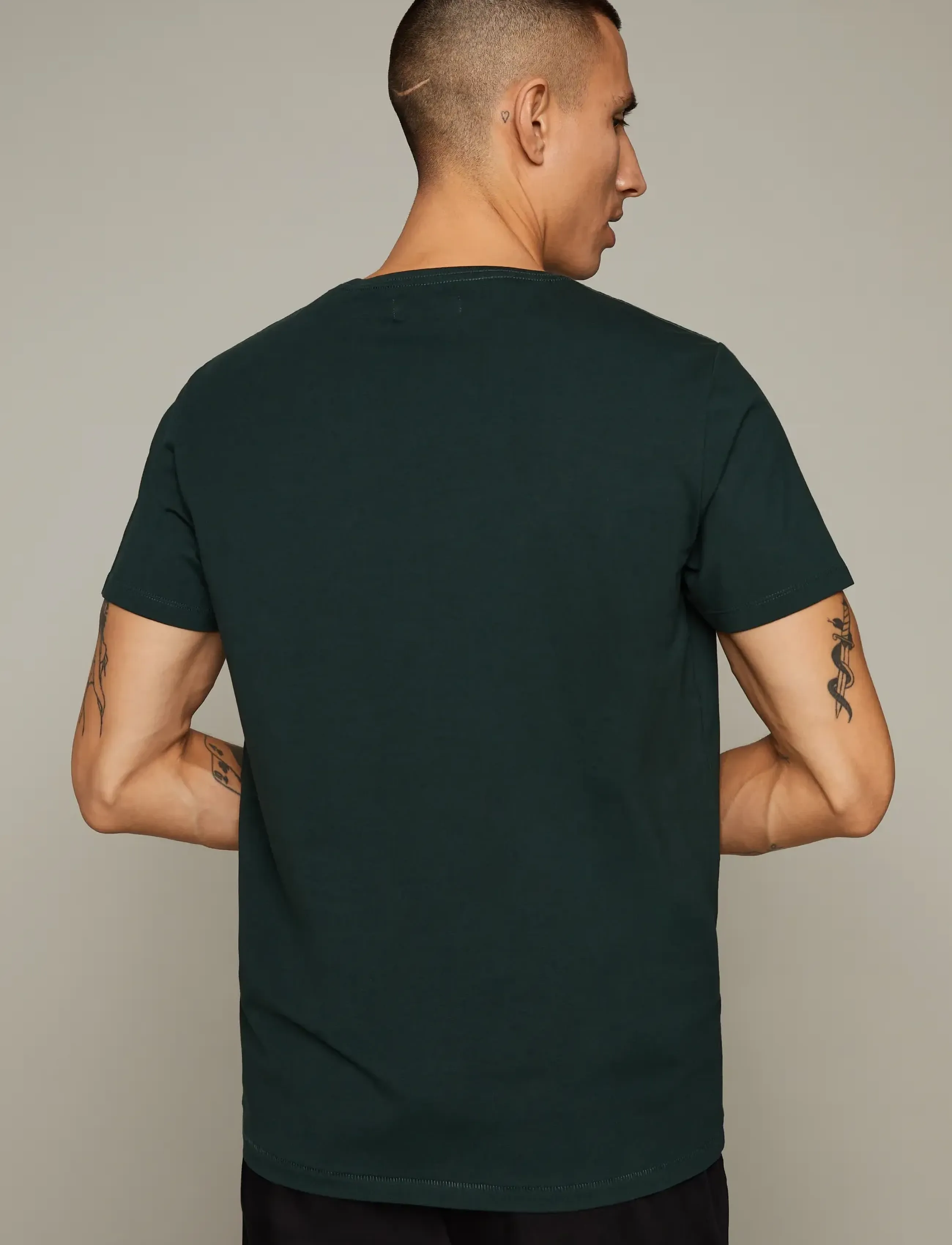 Matinique - Jermalink - short-sleeved t-shirts - scarab - 4