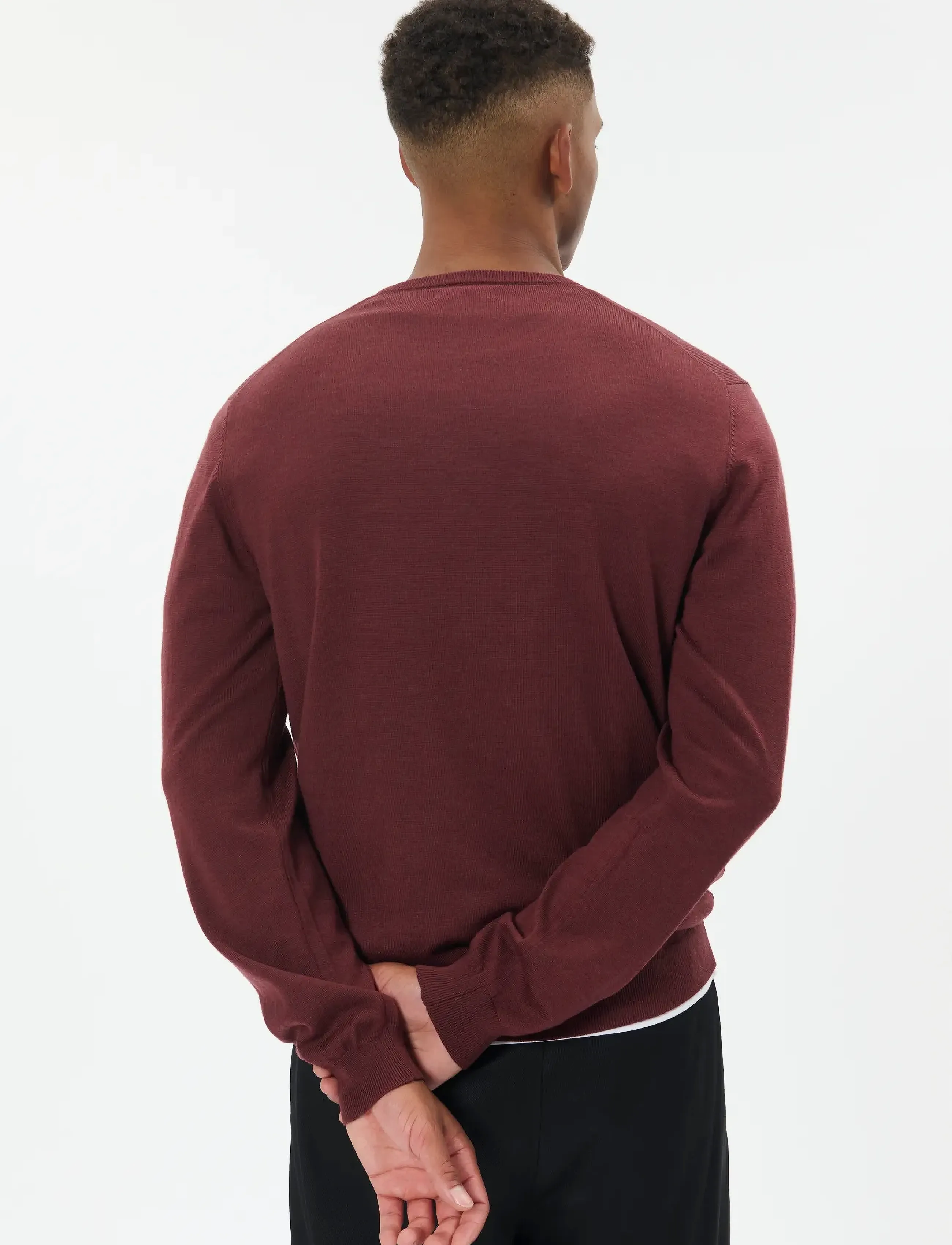 Matinique - Margrate - round necks - bitter chocolate melange - 3