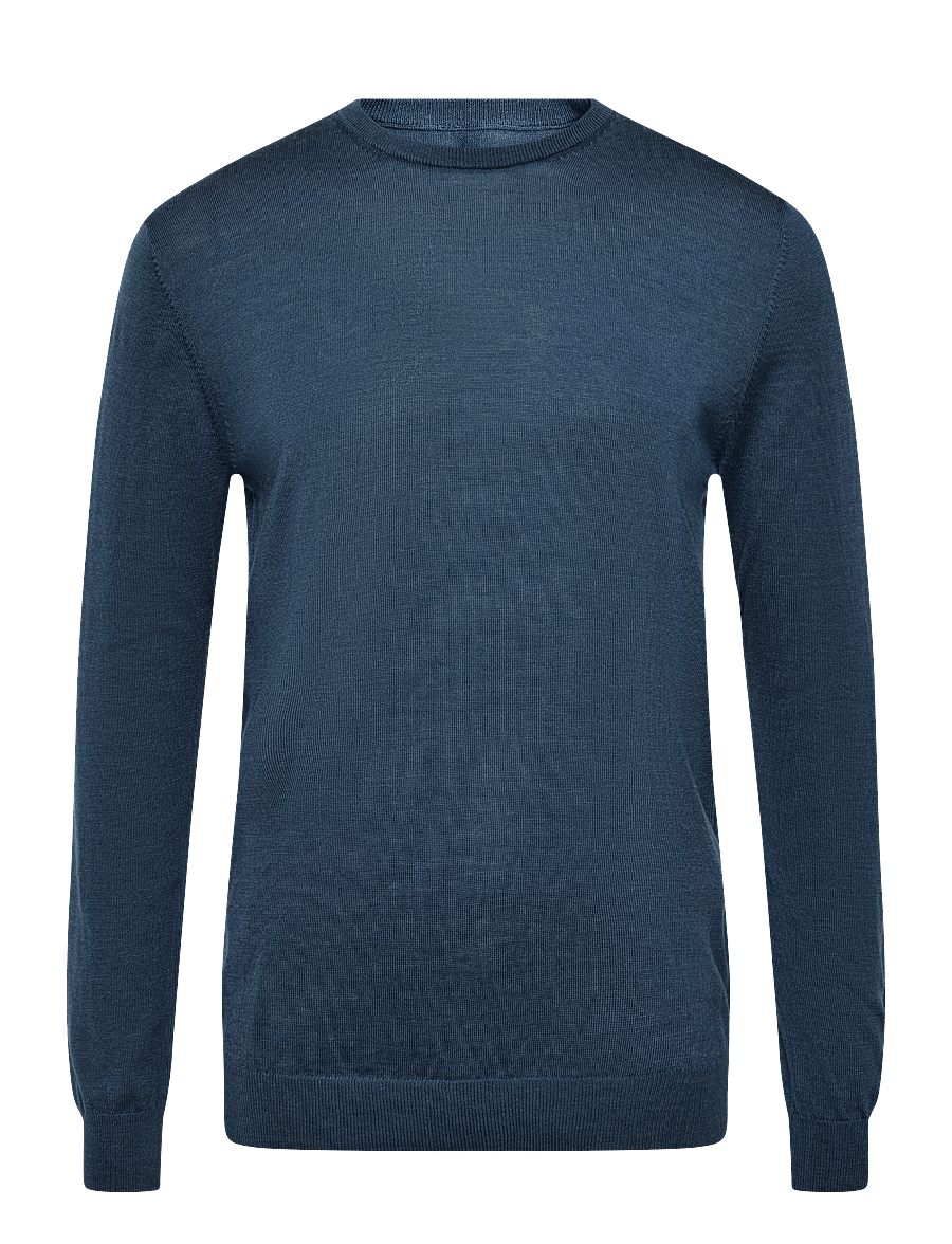 Matinique - Margrate - rundhals - blue wing teal melange - 1