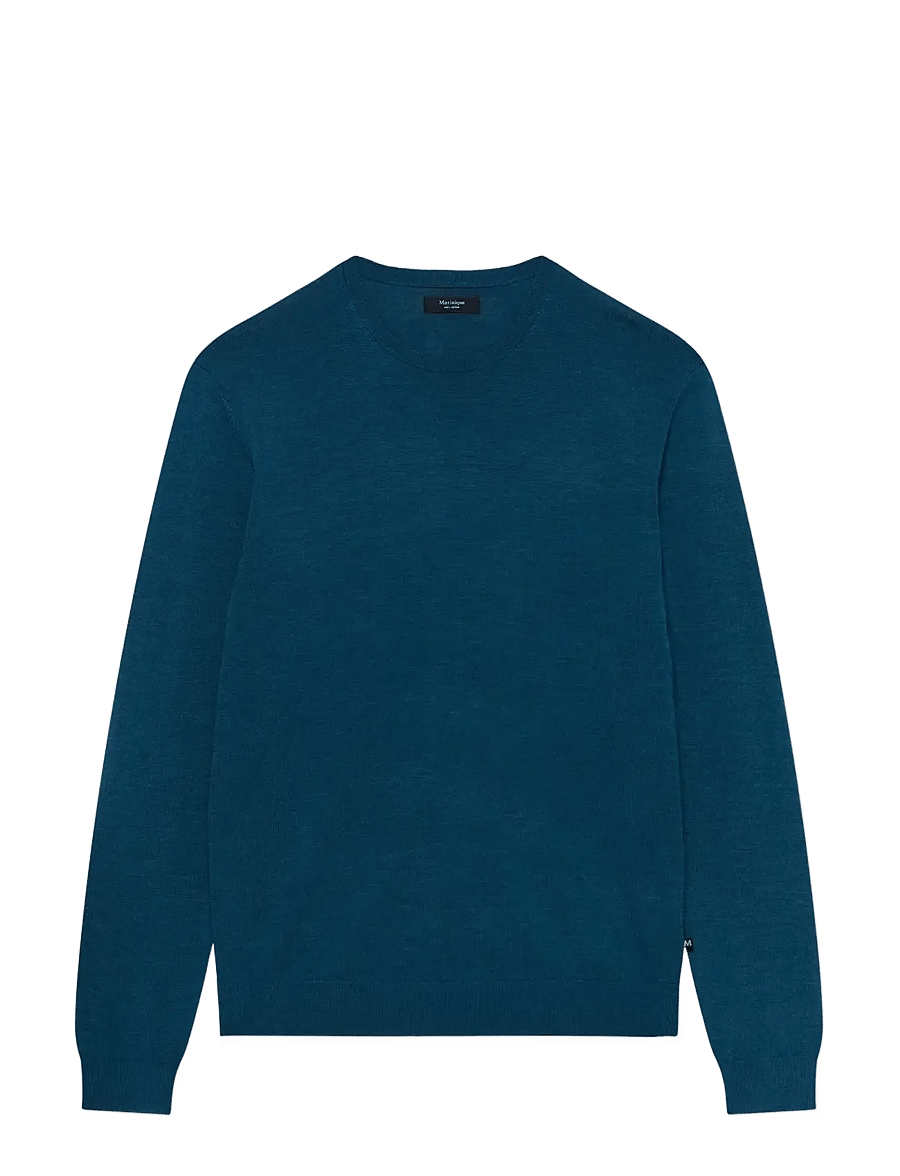 Matinique - Margrate - round necks - blue wing teal melange - 1