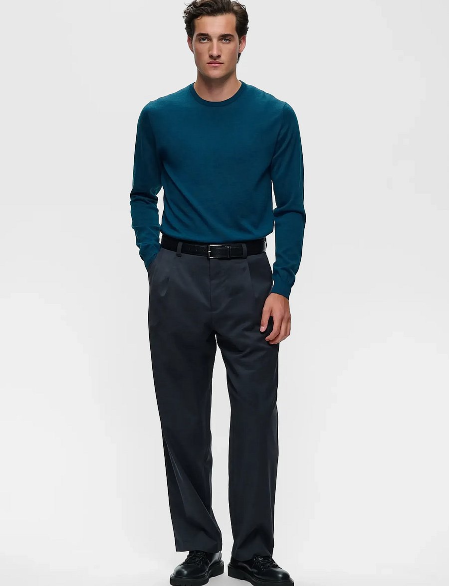 Matinique - Margrate - round necks - blue wing teal melange - 2