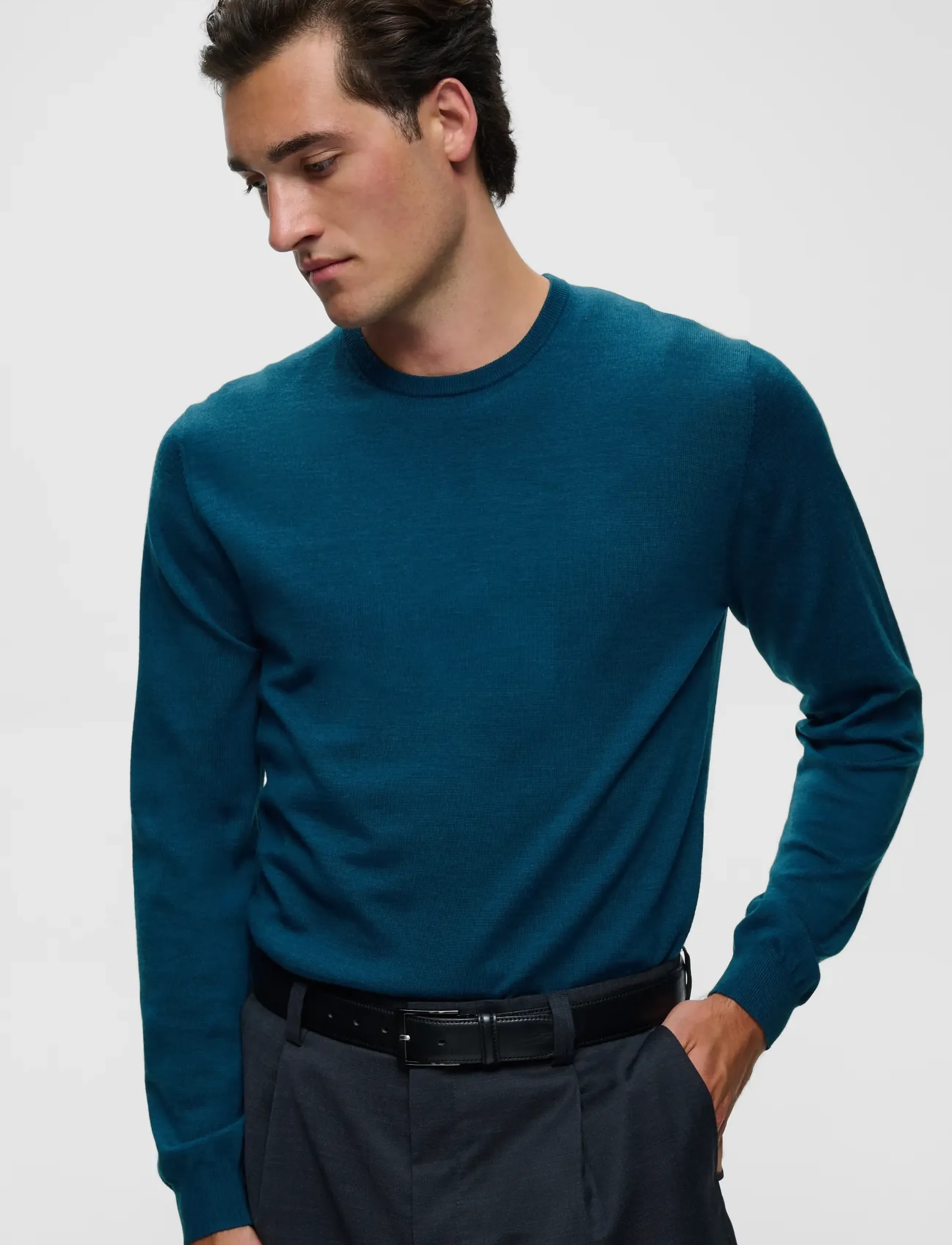 Matinique - Margrate - round necks - blue wing teal melange - 4