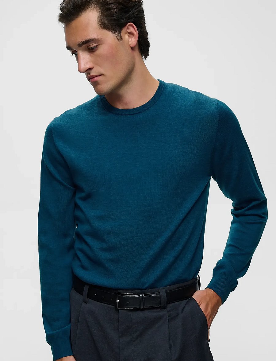 Matinique - Margrate - round necks - blue wing teal melange - 4