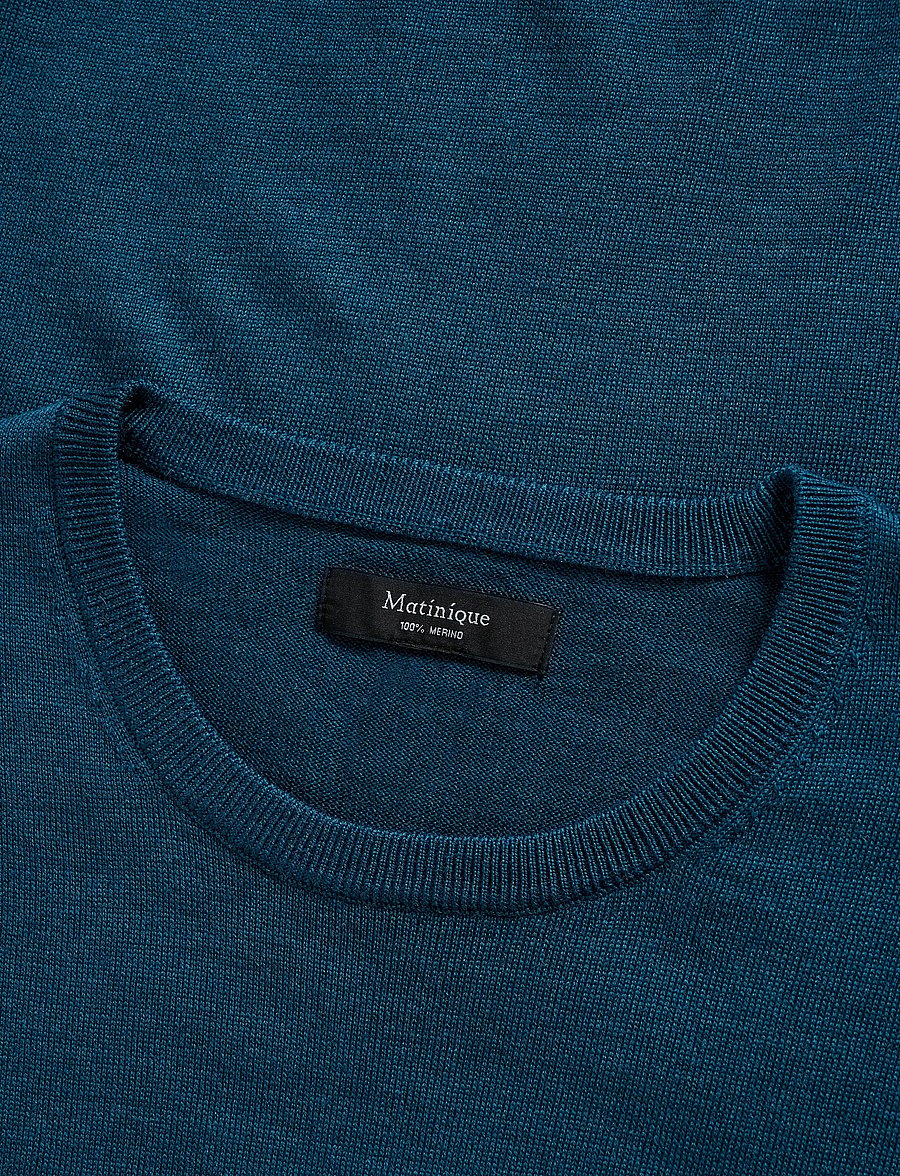 Matinique - Margrate - round necks - blue wing teal melange - 5