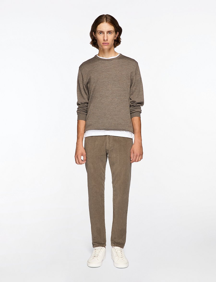 Matinique - Margrate - round necks - brown soil melange - 1