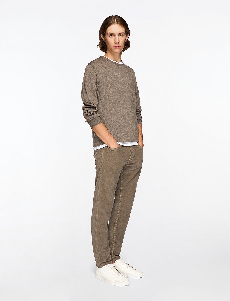 Matinique - Margrate - round necks - brown soil melange - 2