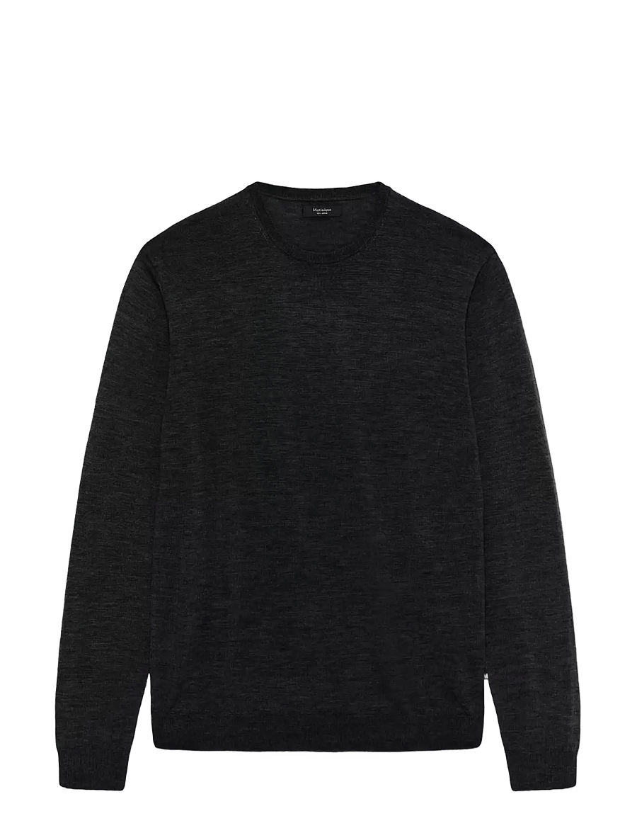 Matinique - Margrate - round necks - drk grey melange - 1