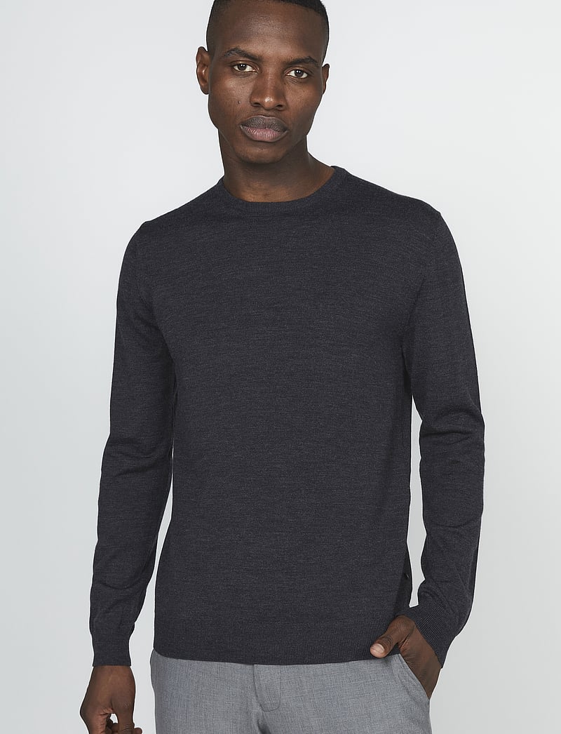 Matinique - Margrate - rundhals - drk grey melange - 0