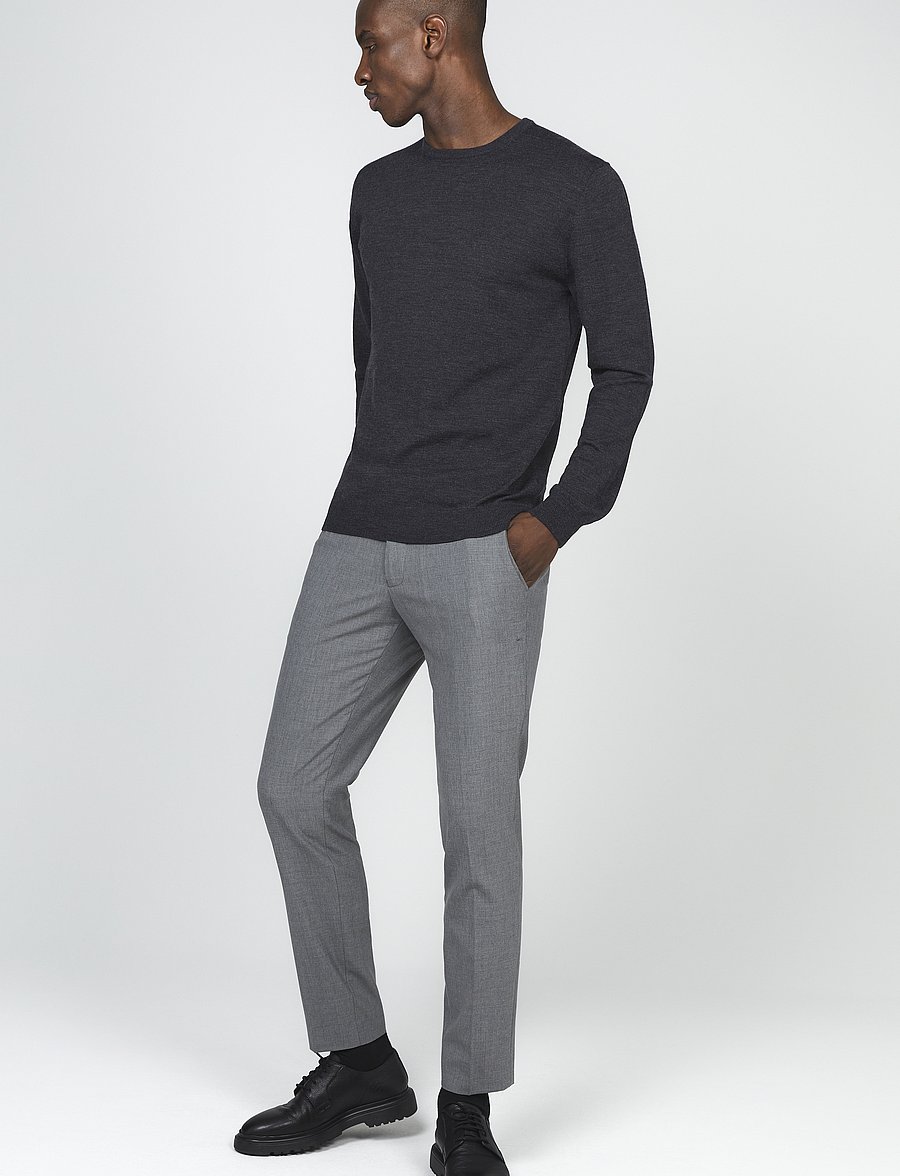 Matinique - Margrate - Ümara kaelusega - drk grey melange - 3