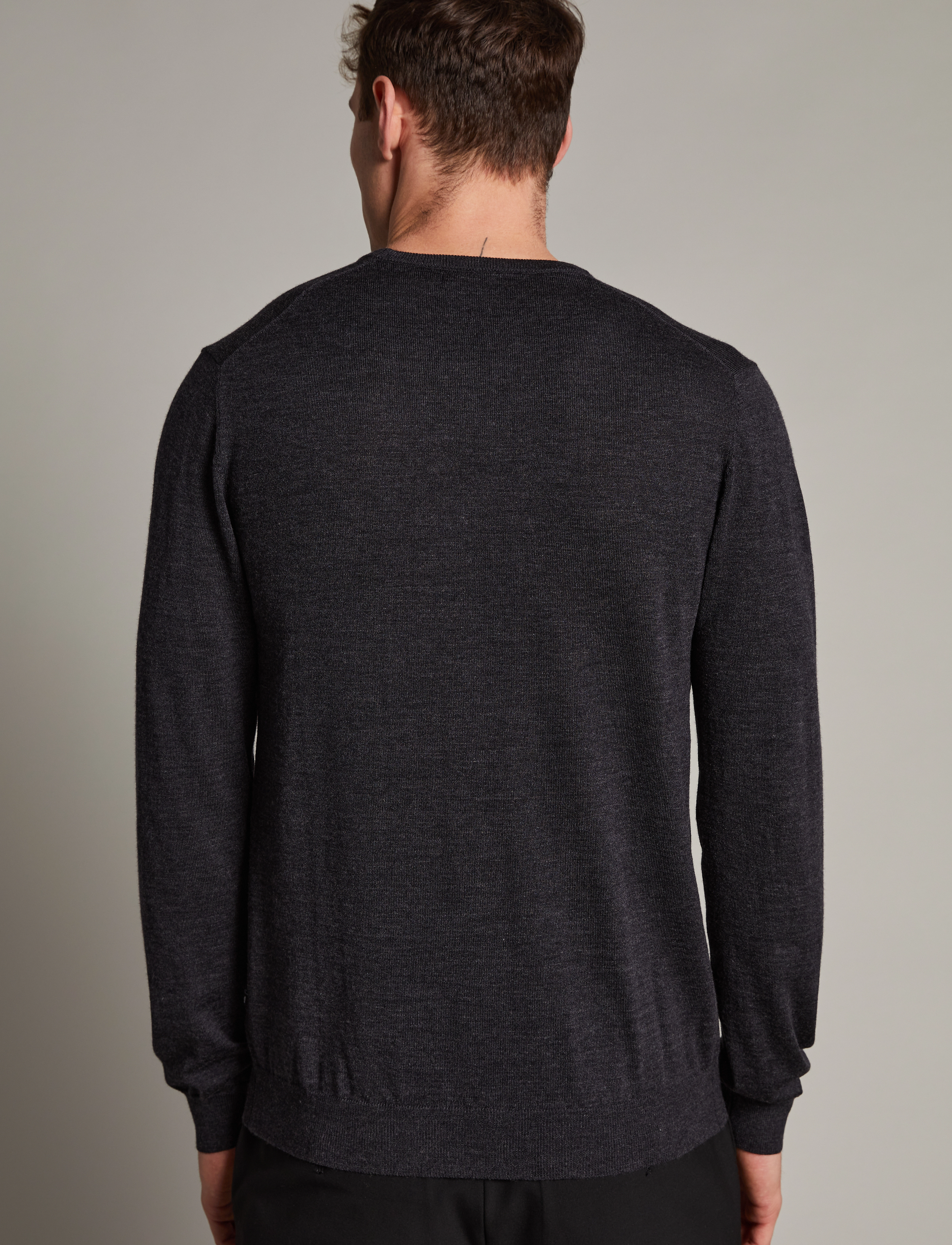 Matinique - Margrate - rundhalsad - drk grey melange - 4
