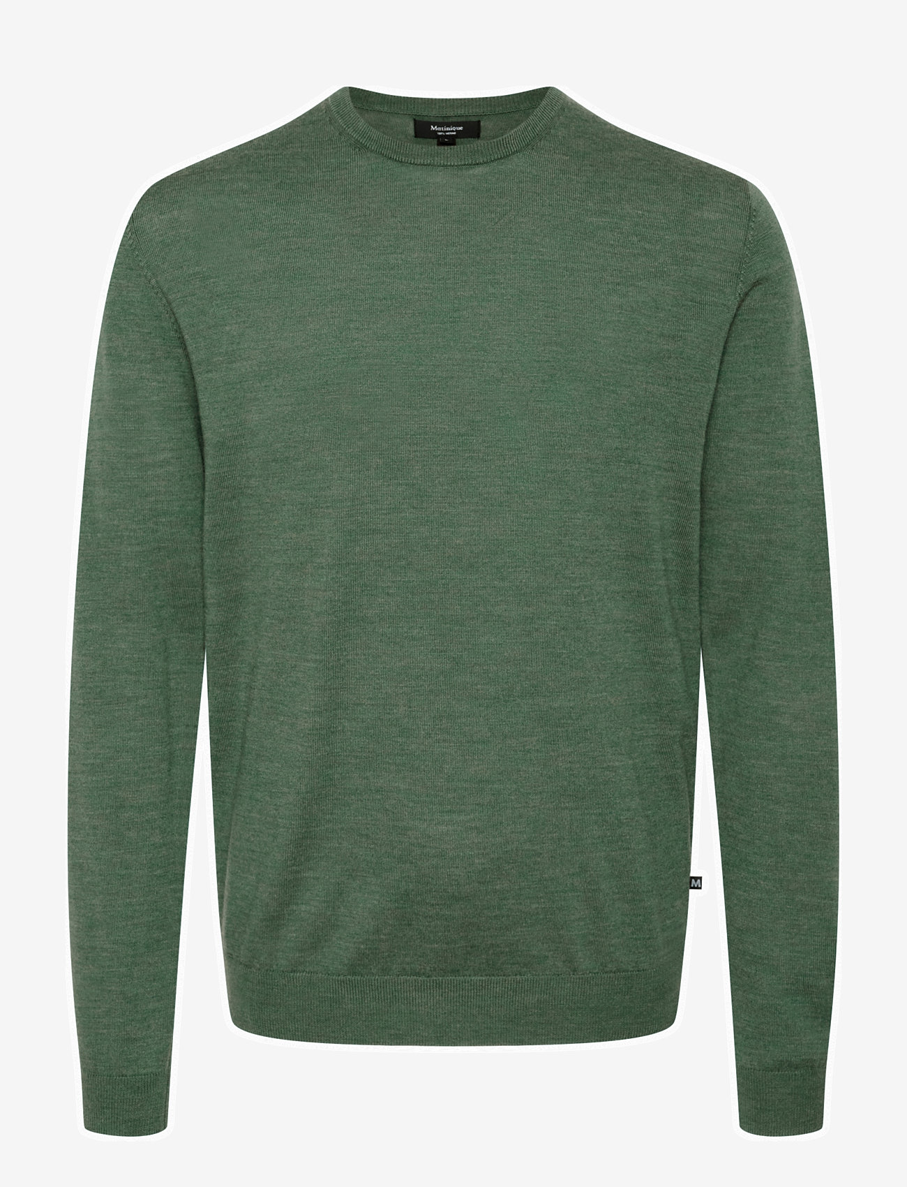 Matinique - Margrate - rundhals - duck green melange - 1