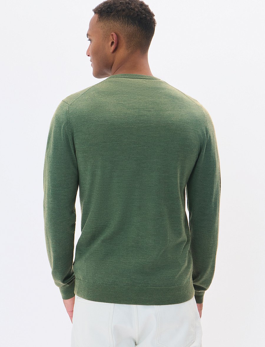 Matinique - Margrate - round necks - duck green melange - 4