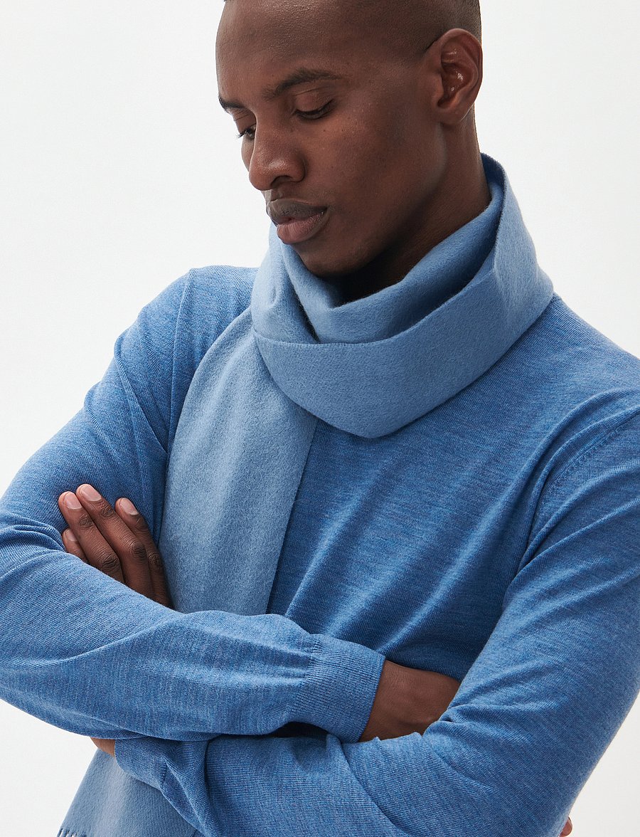 Matinique - Margrate - round necks - dust blue melange - 4