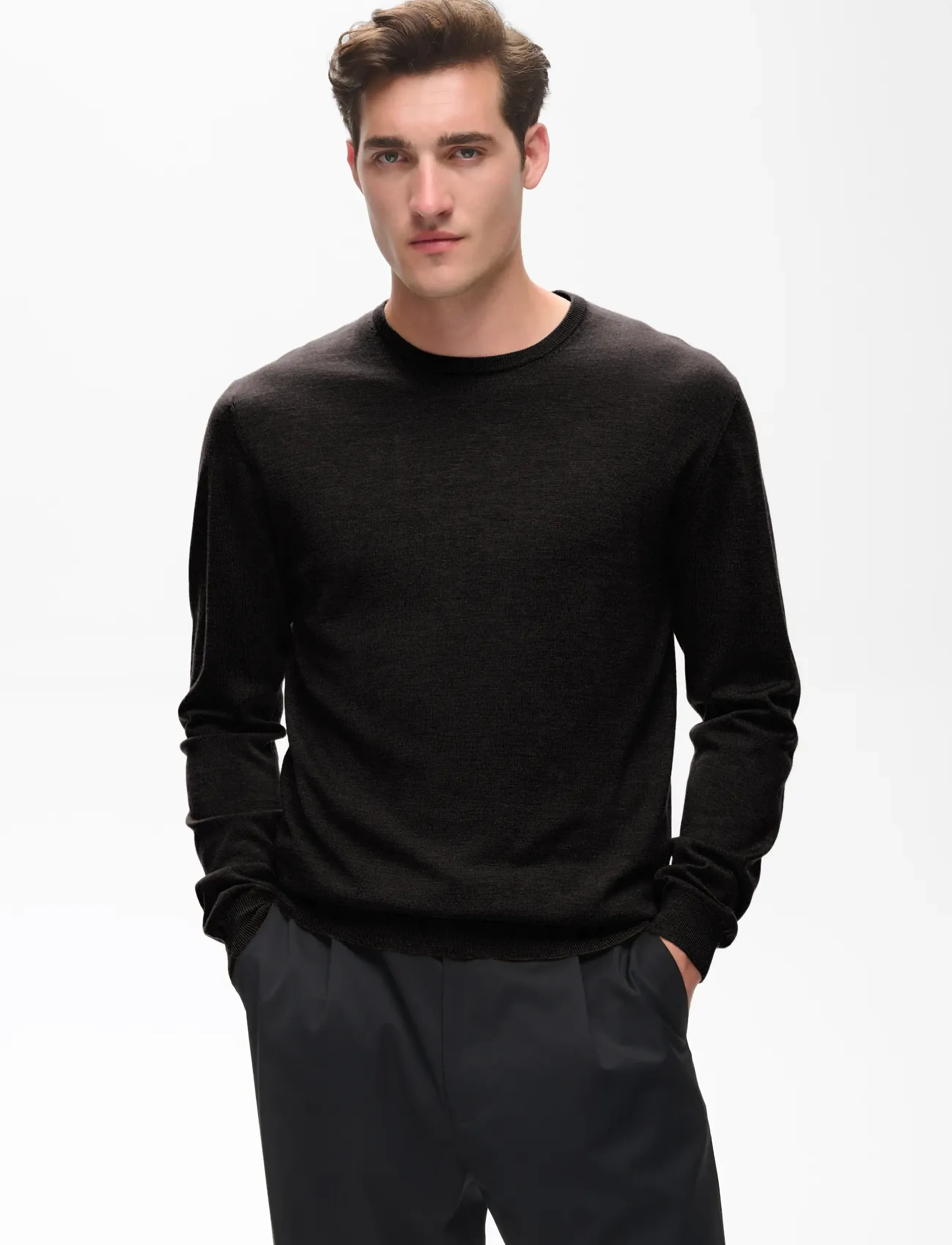 Matinique - Margrate - round necks - espresso melange - 0