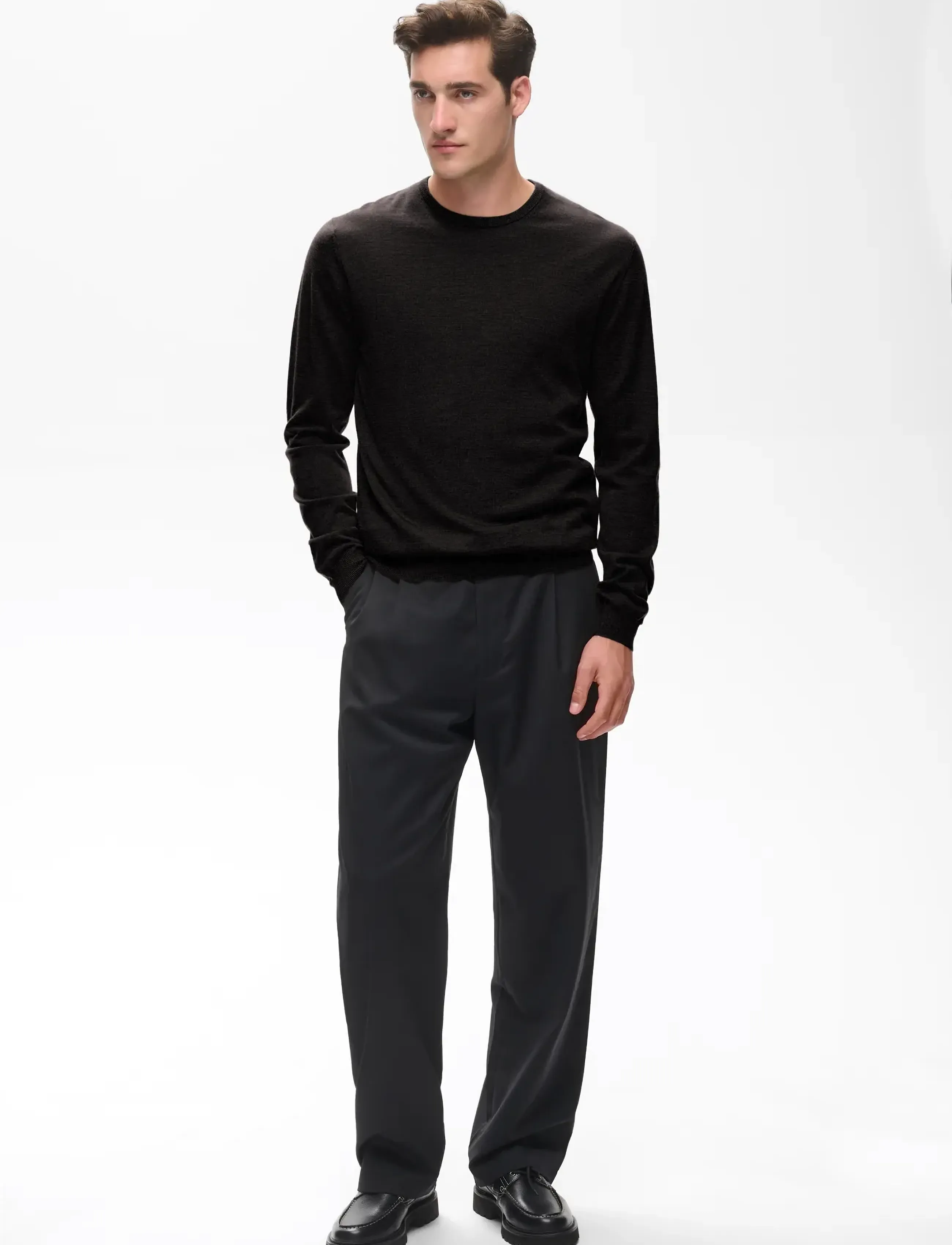 Matinique - Margrate - round necks - espresso melange - 3