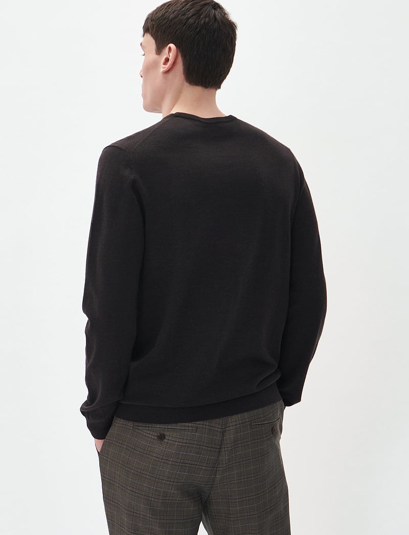 Matinique - Margrate - Ümmarguse kaelusega kudumid - espresso melange - 4