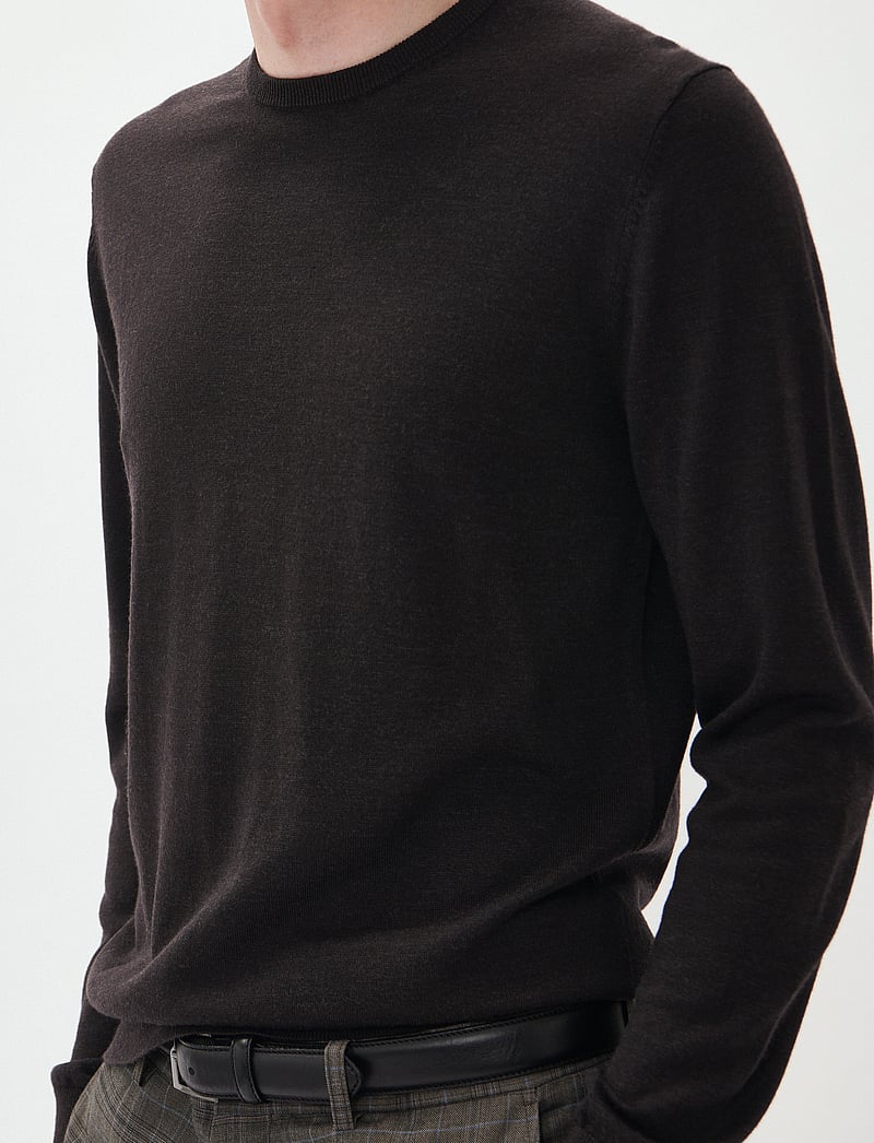 Matinique - Margrate - Ümmarguse kaelusega kudumid - espresso melange - 5