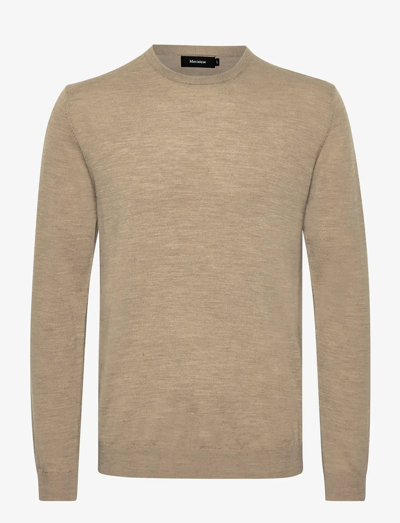 Matinique - Margrate - rundhals - khaki melange - 0