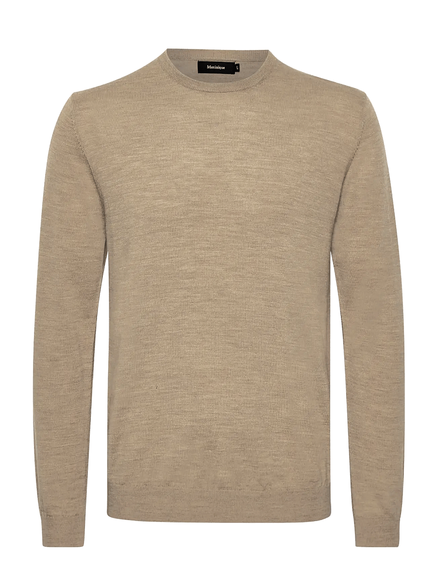 Matinique - Margrate - Ümara kaelusega - khaki melange - 0