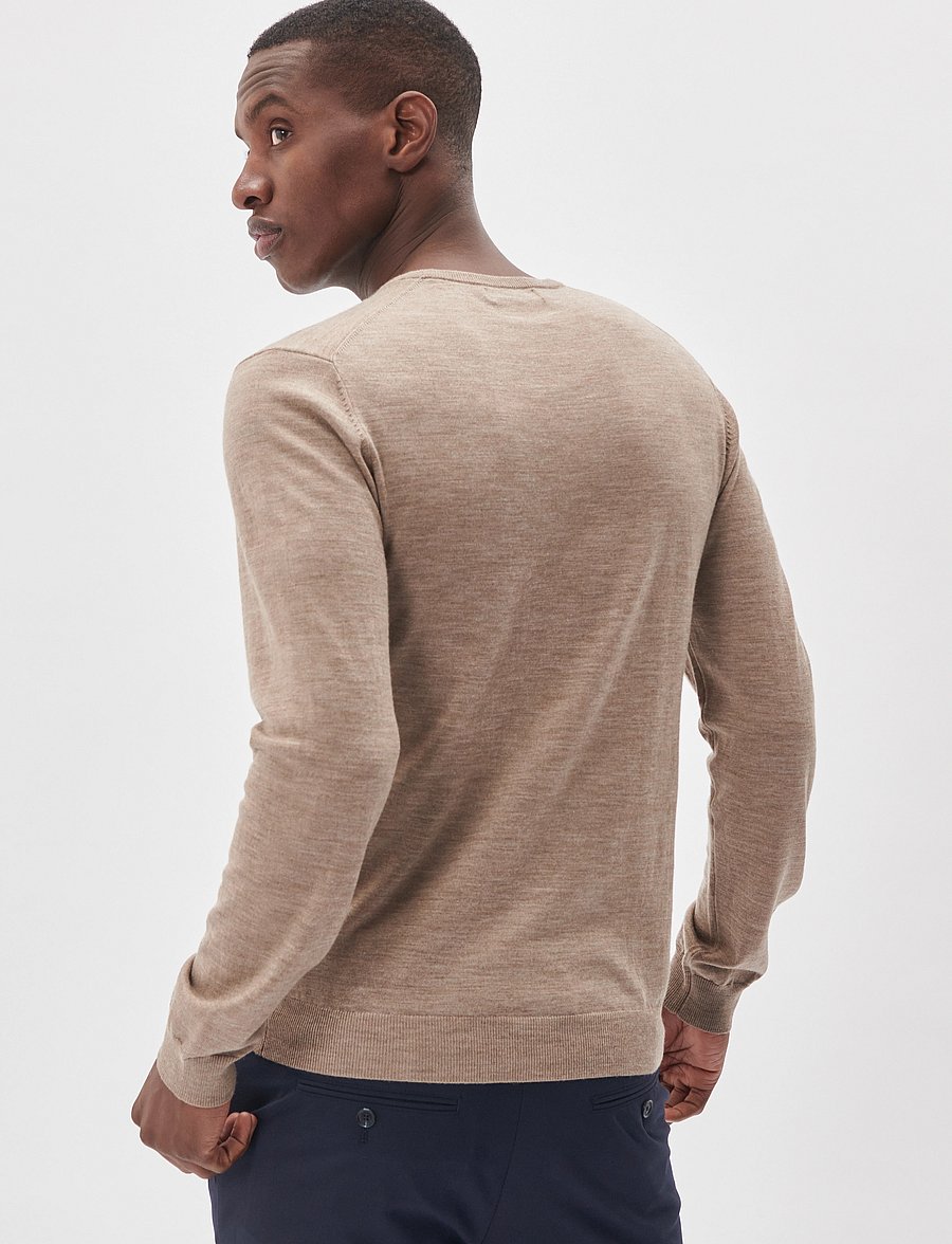 Matinique - Margrate - Ümara kaelusega - khaki melange - 2