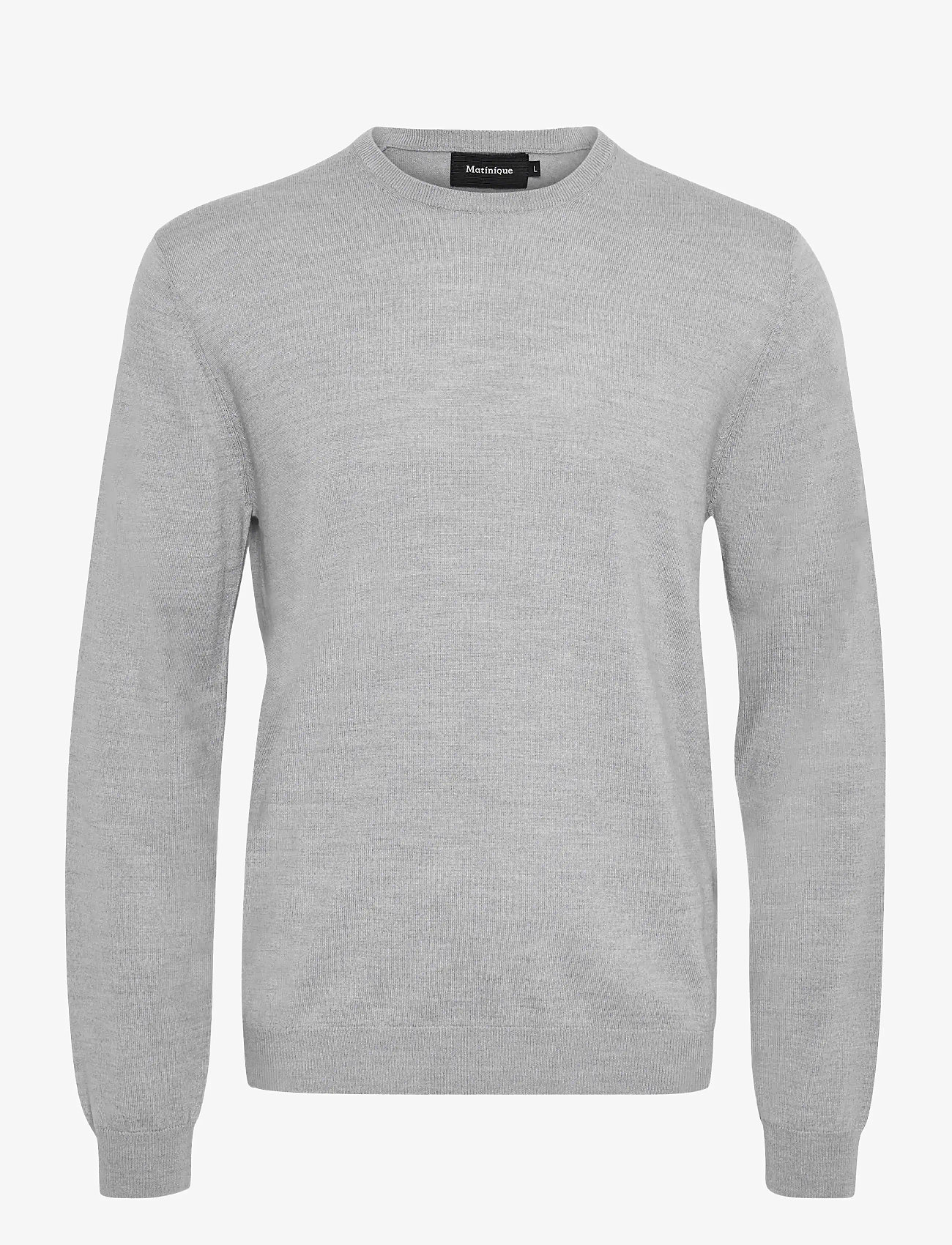 Matinique - Margrate - round necks - lt grey melange - 1