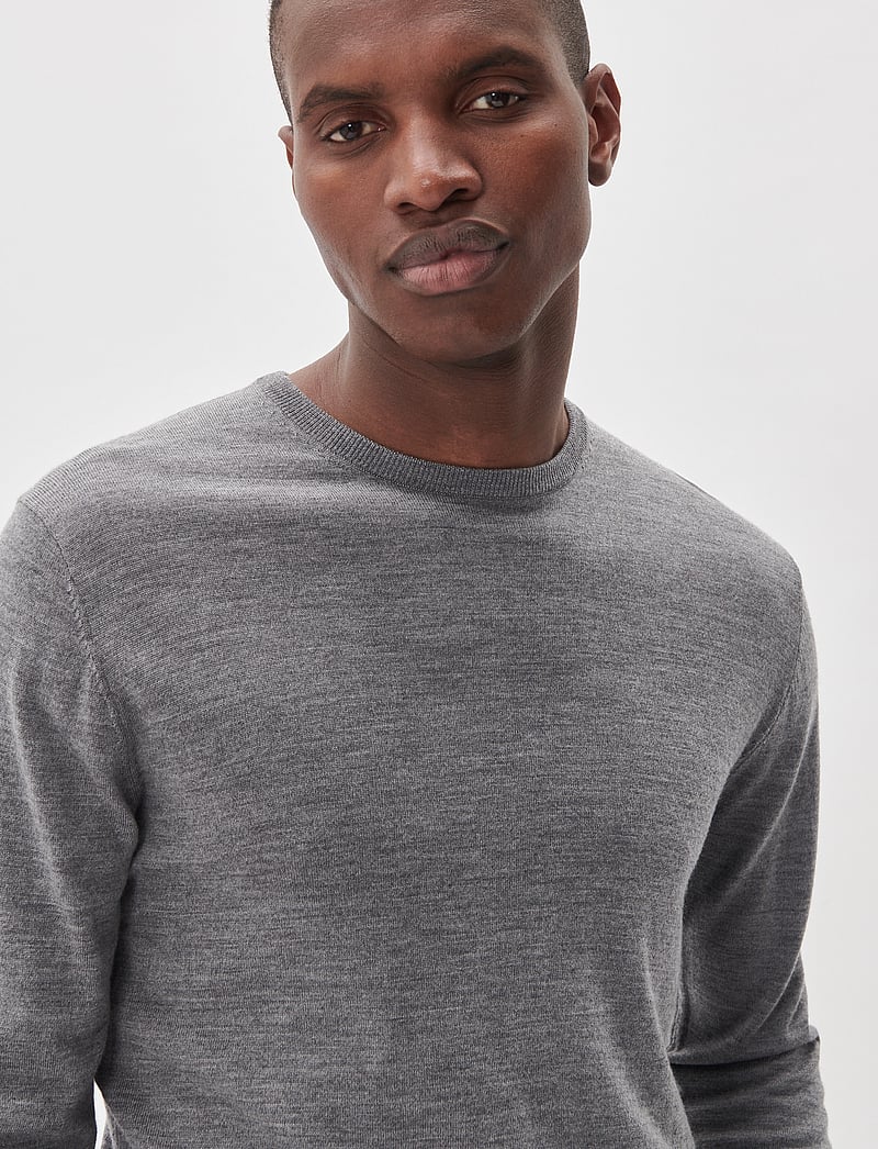 Matinique - Margrate - rundhals - med.grey melange - 4