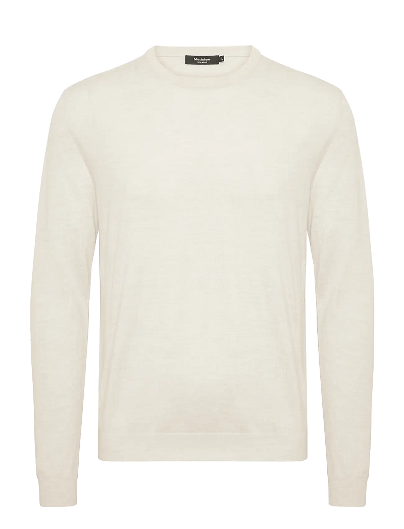 Matinique - Margrate - rund hals - off white melange - 0