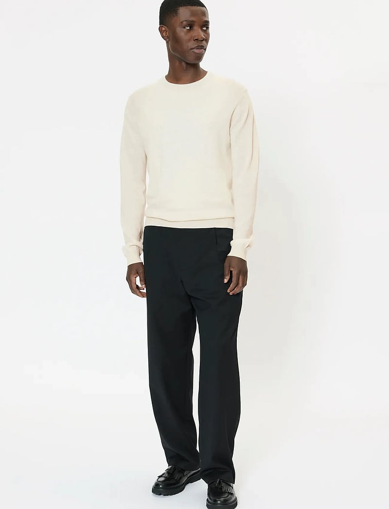 Matinique - Margrate - Ümmarguse kaelusega kudumid - off white melange - 3