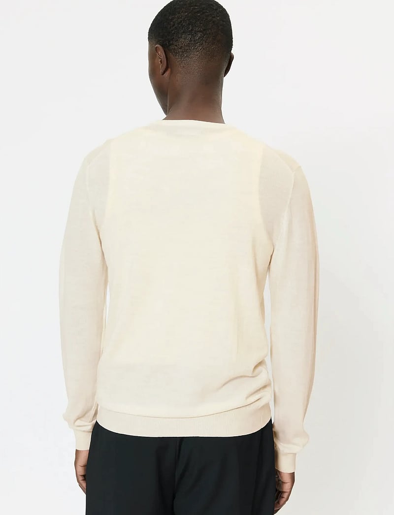 Matinique - Margrate - Ümmarguse kaelusega kudumid - off white melange - 4