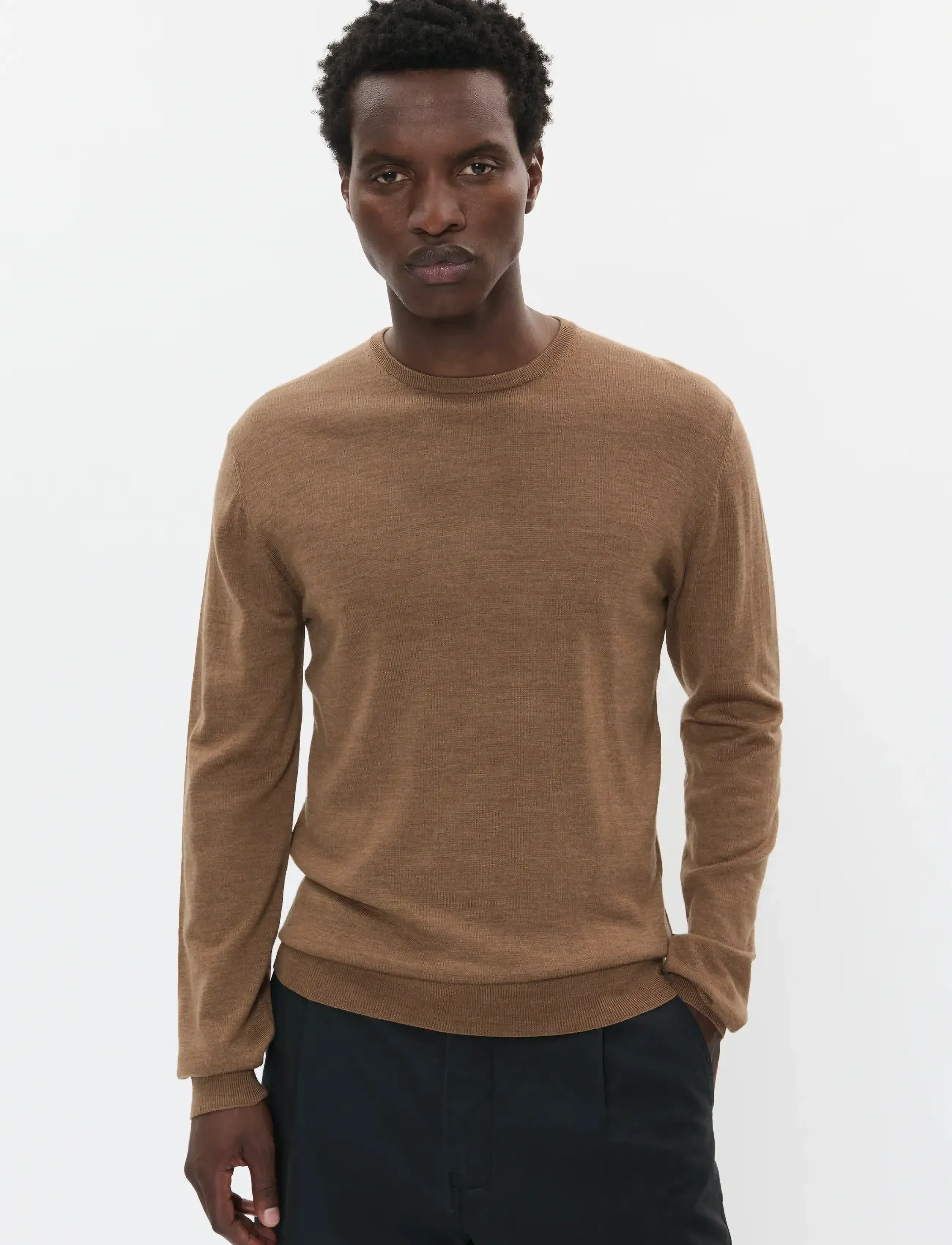 Matinique Margrate - Strickmode - OTTER MELANGE / brown