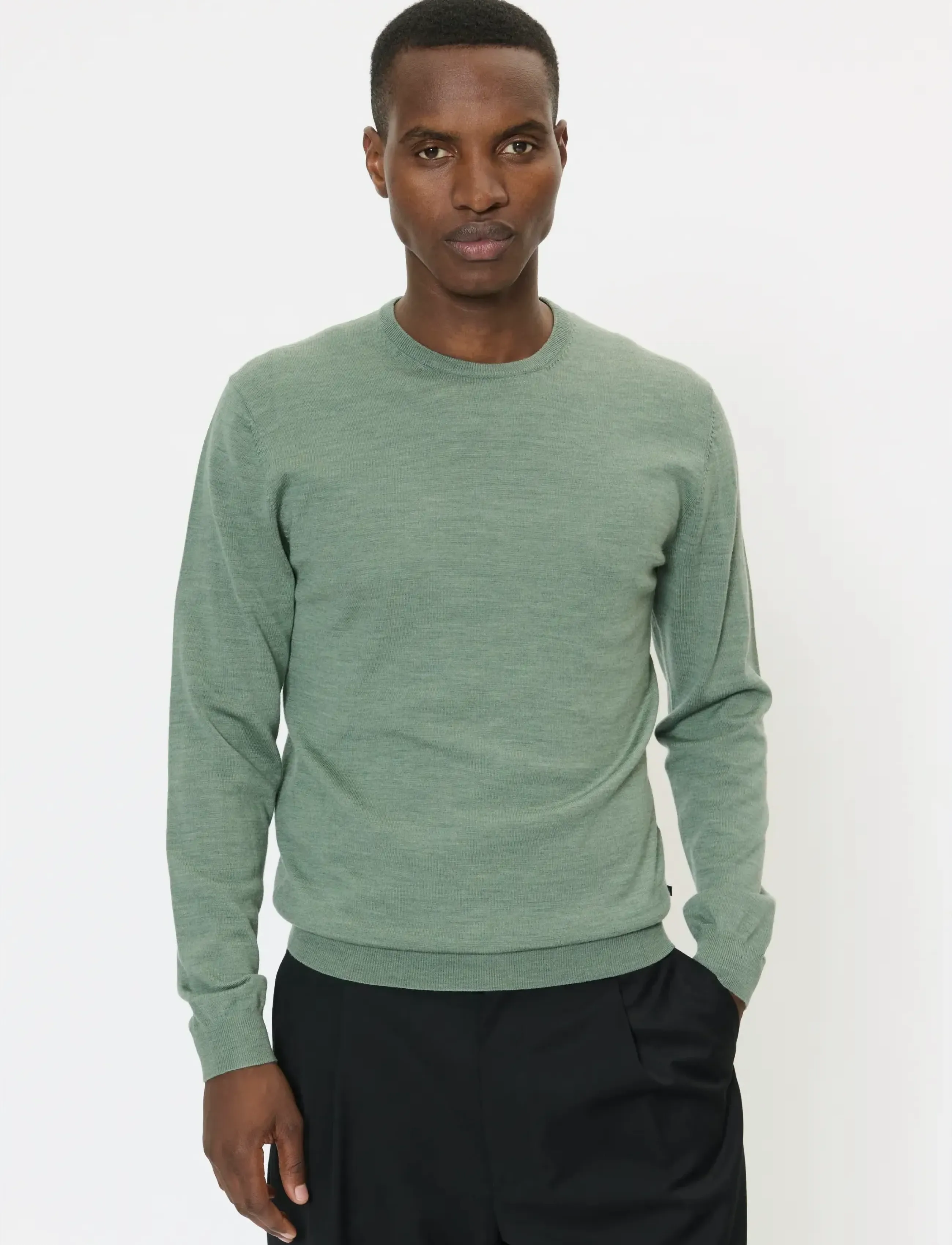 Matinique Margrate - Rundhals - SEA SPRAY MELANGE / khaki/green