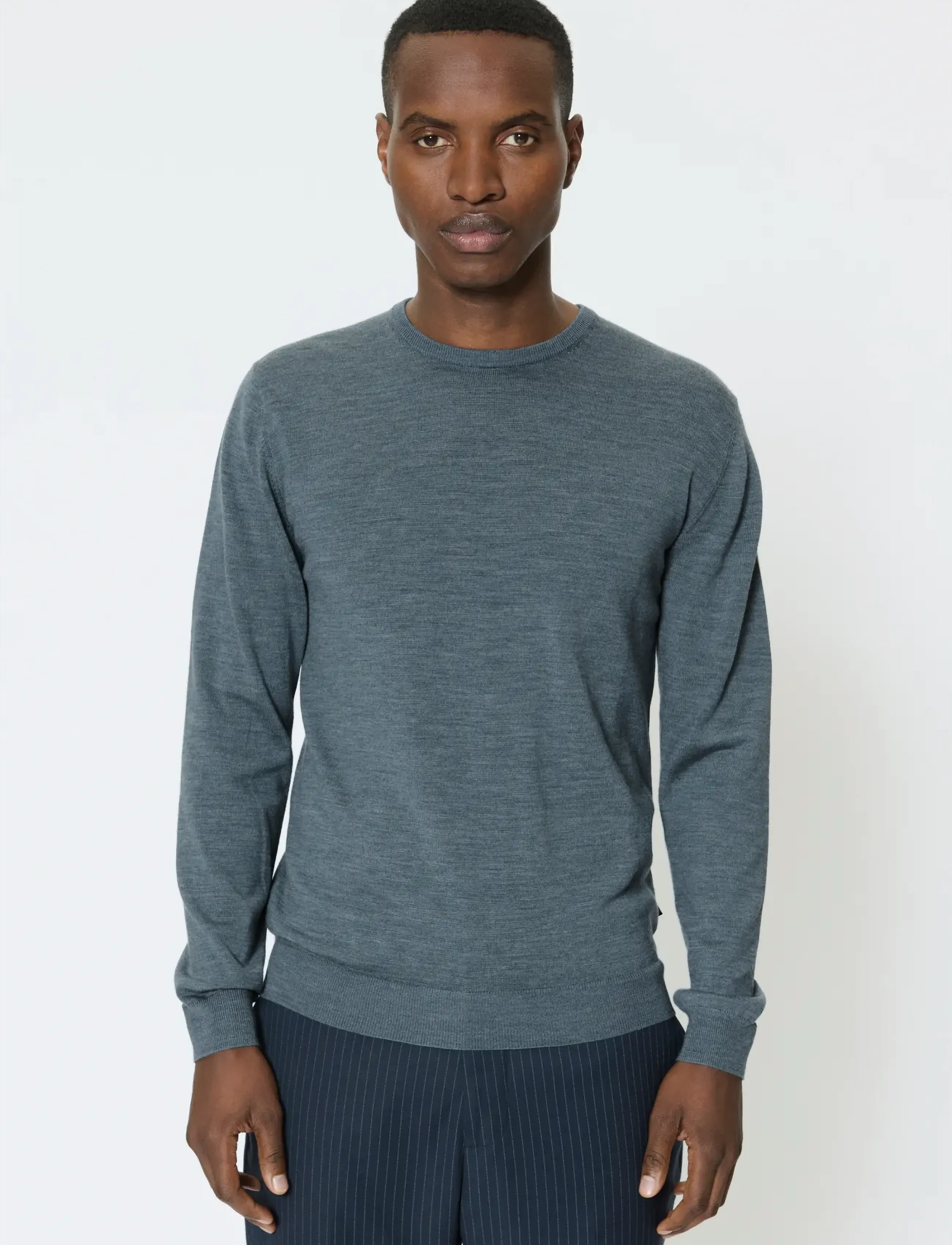 Matinique Margrate - Rundhals - STORMY WEATHER MELANGE / blue