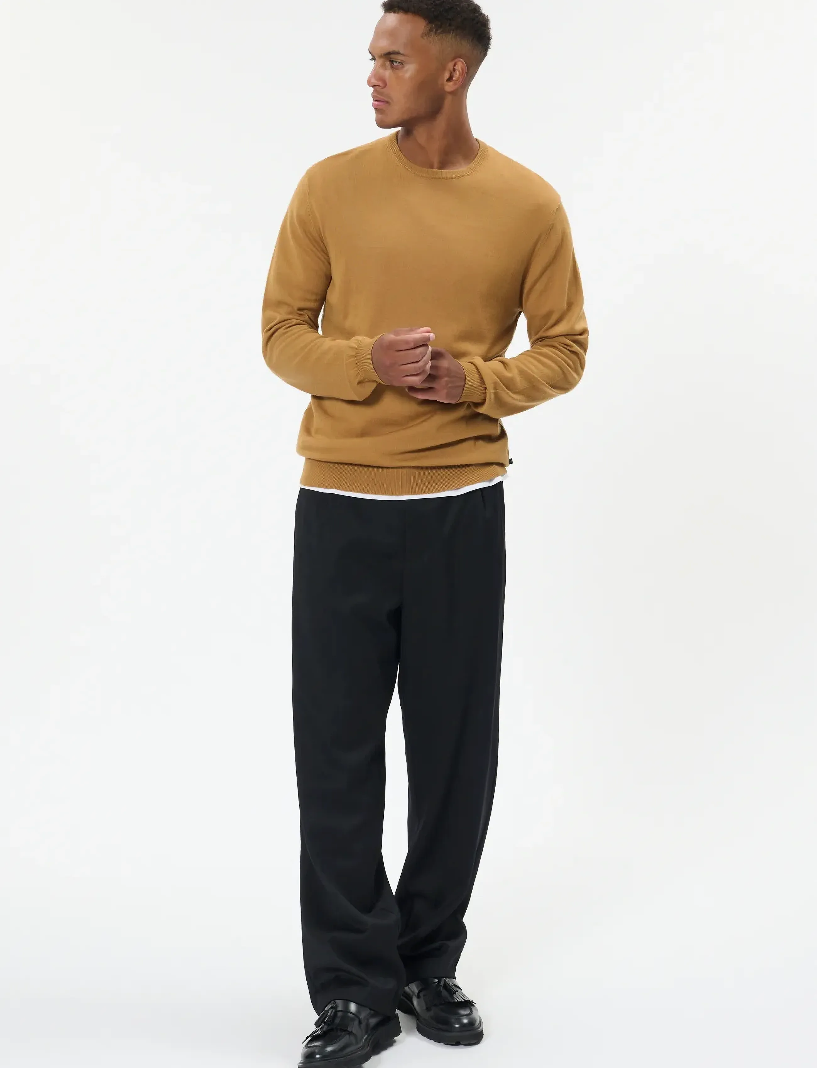 Matinique - Margrate - rund hals - yellow brown - 2