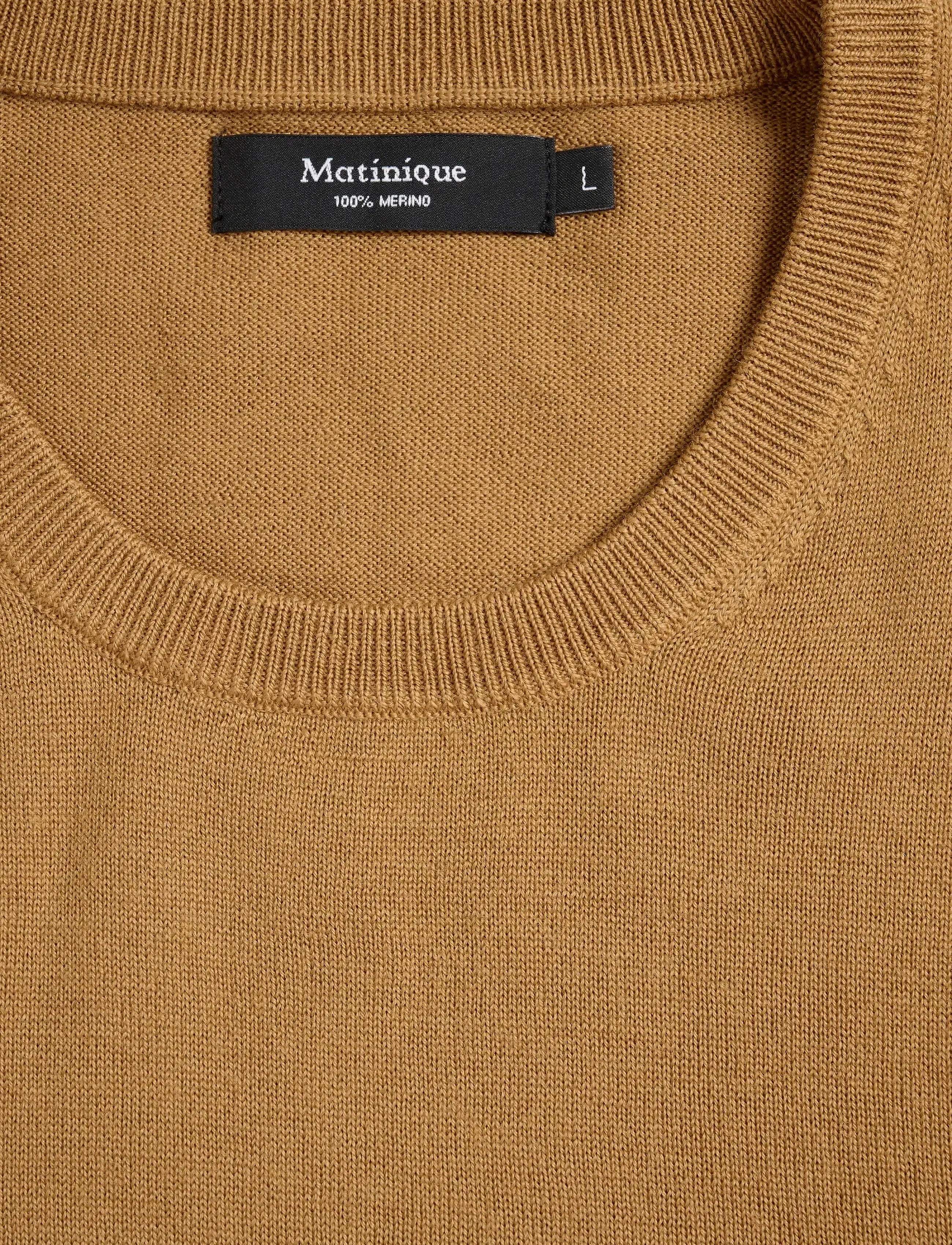 Matinique - Margrate - rund hals - yellow brown - 5