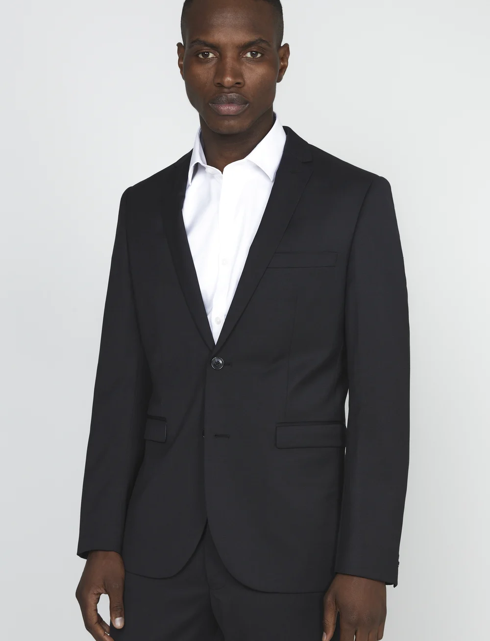 Matinique - George F - single breasted blazers - black - 0