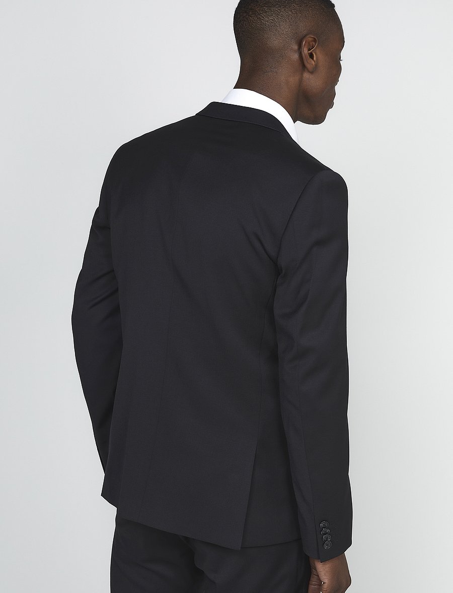 Matinique - George F - single breasted blazers - black - 3