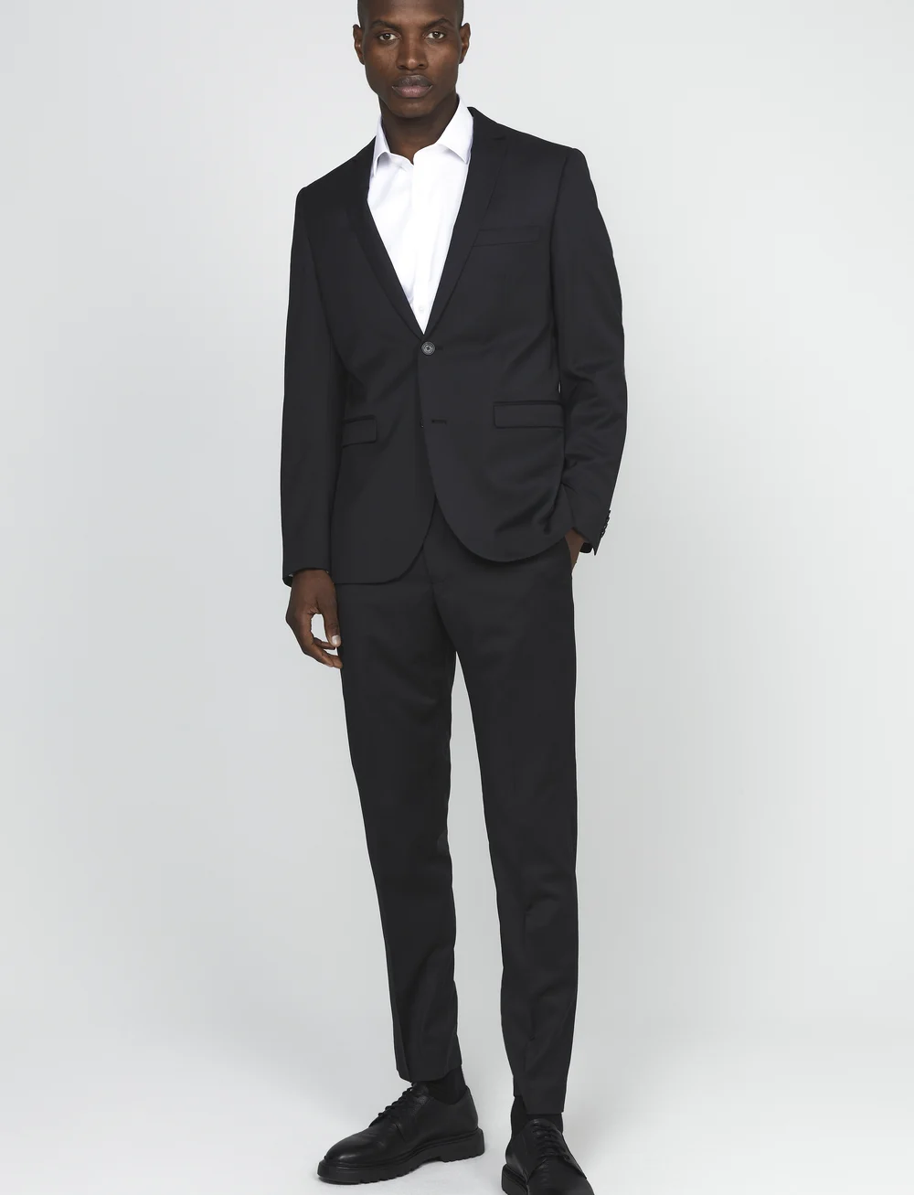 Matinique - George F - single breasted blazers - black - 4