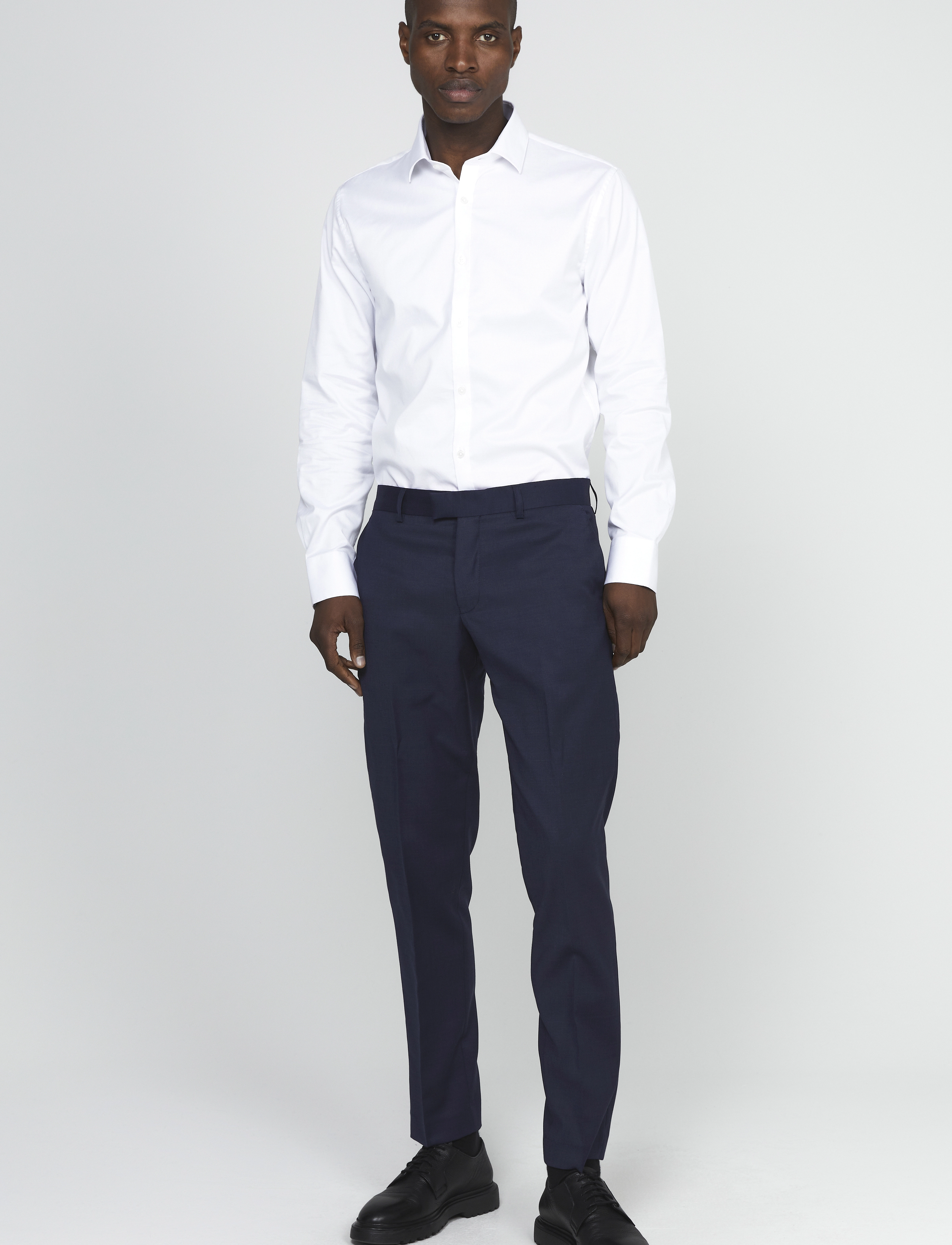 Matinique - Las - Ülikonnapüksid - dark navy - 3