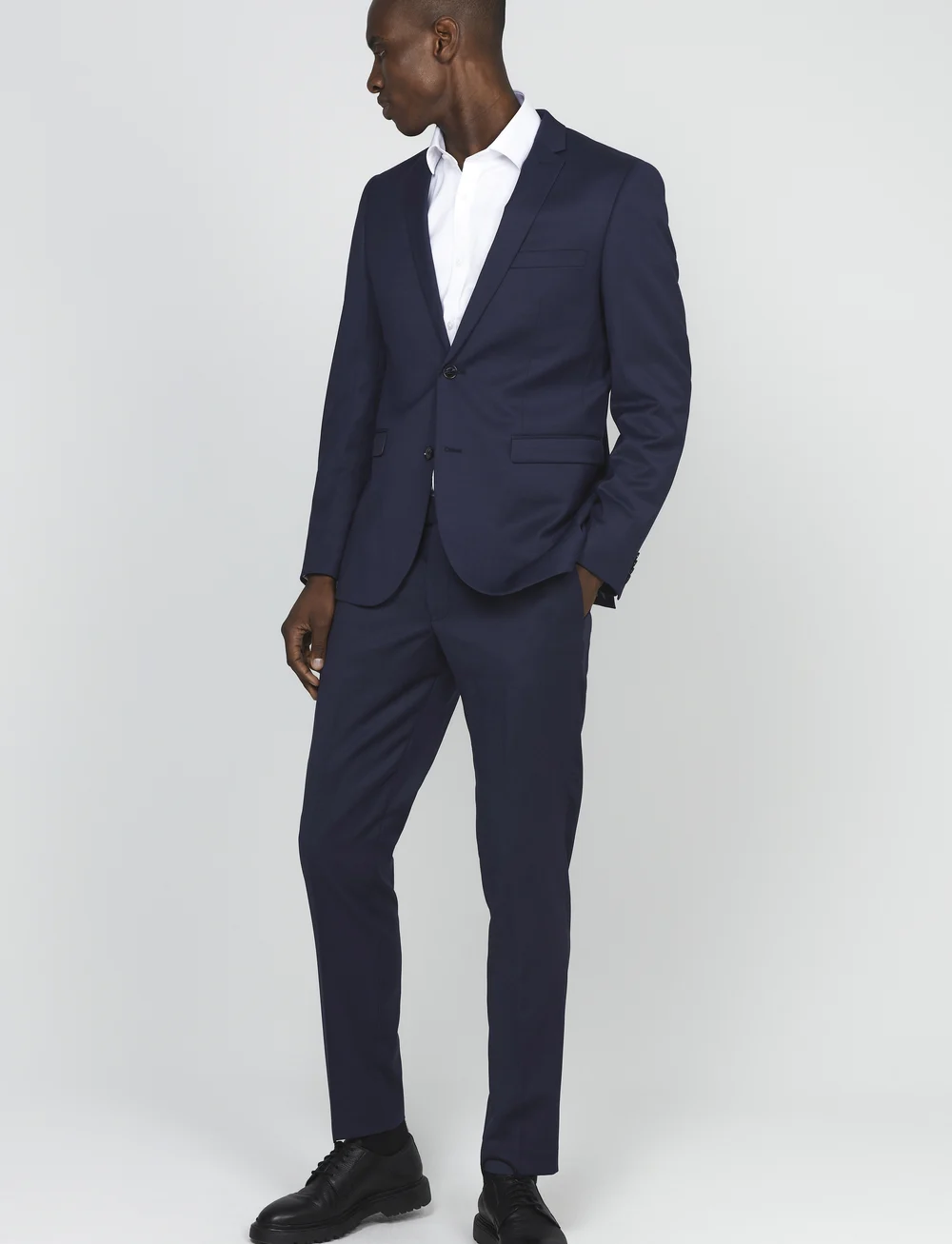 Matinique - Las - jakkafatabuxur - dark navy - 4