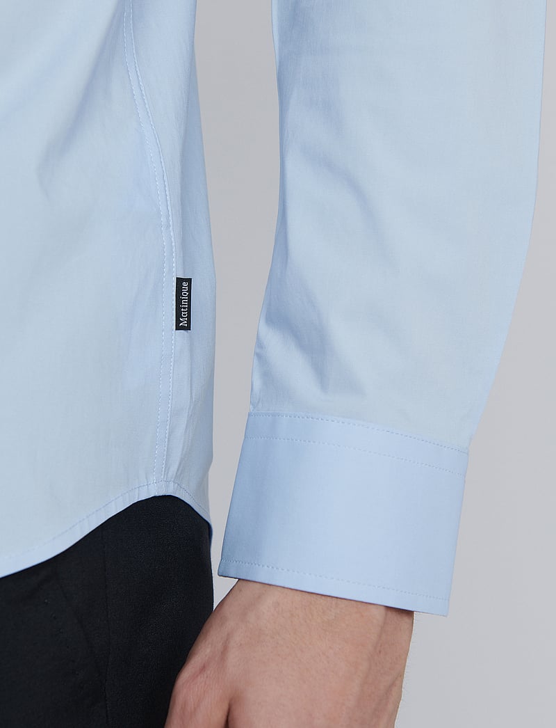 Matinique - Robo N - formelle skjorter - chambrey blue - 4